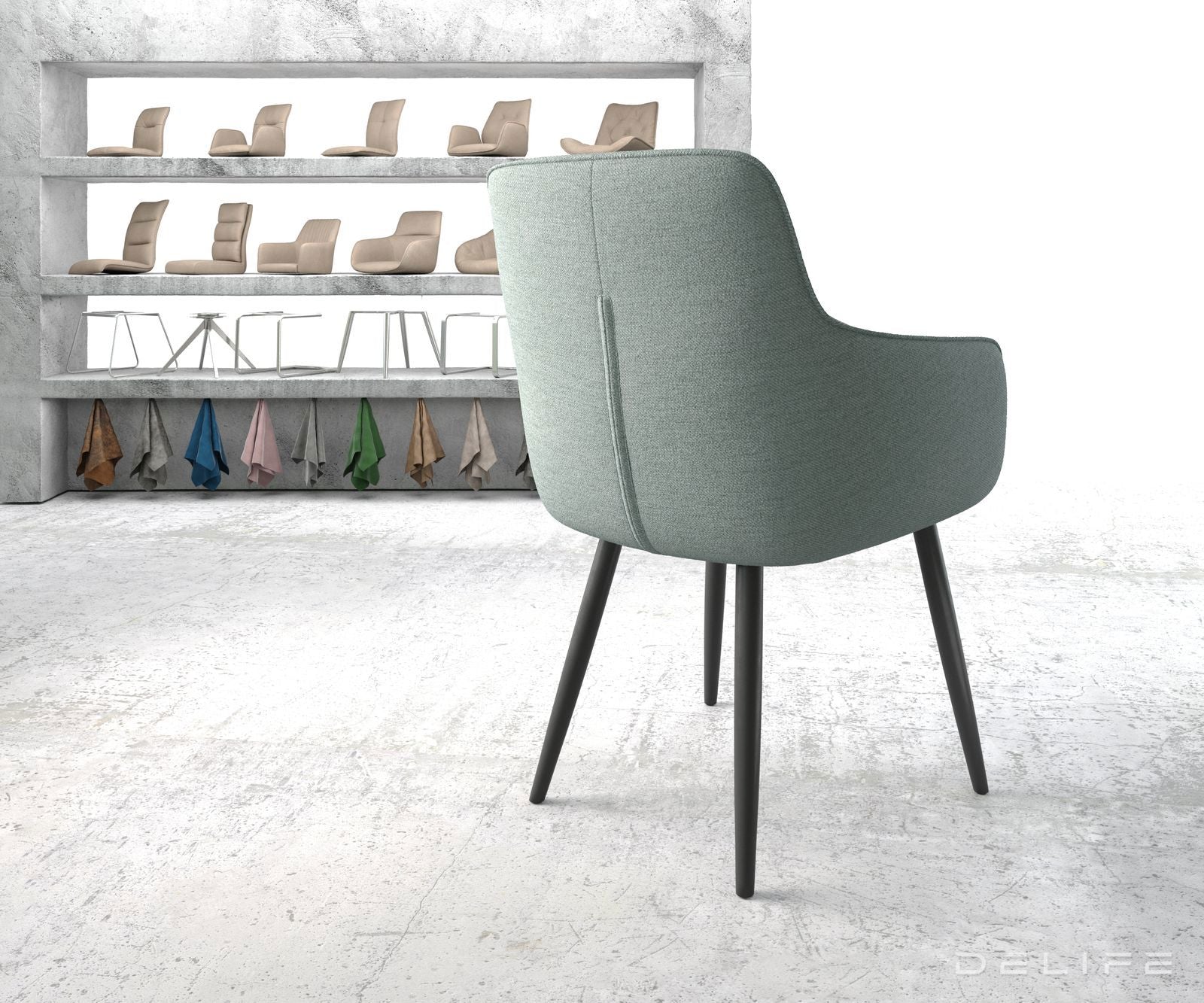 Blagovaonska stolica Pejo, Materijal: Ravno tkanje