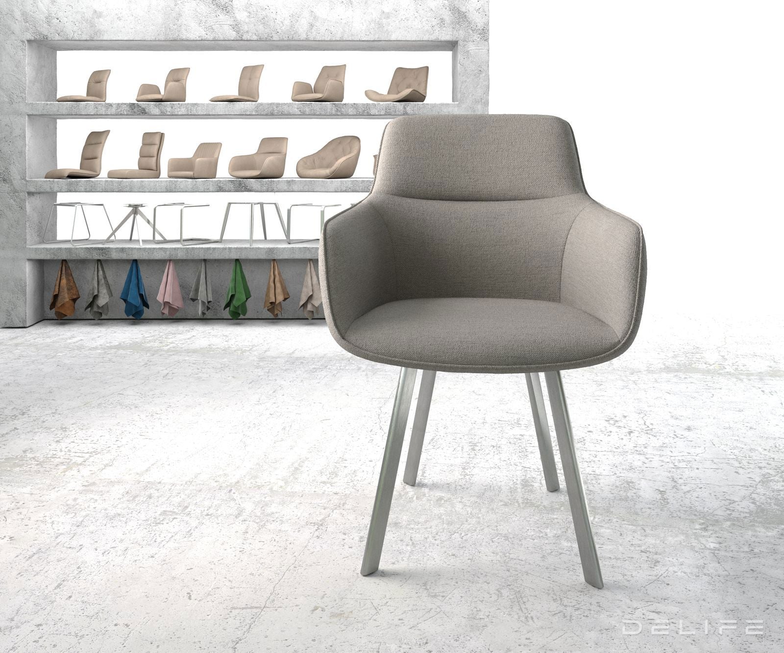 Blagovaonska stolica Pejo, Materijal: Ravno tkanje