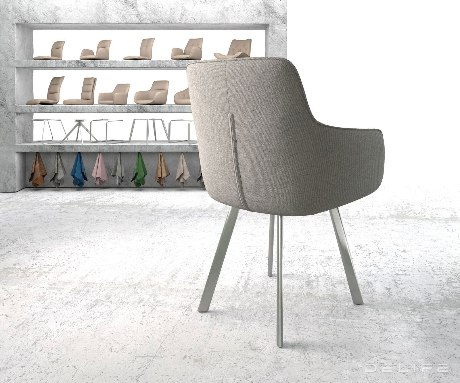 Blagovaonska stolica Pejo, Materijal: Ravno tkanje