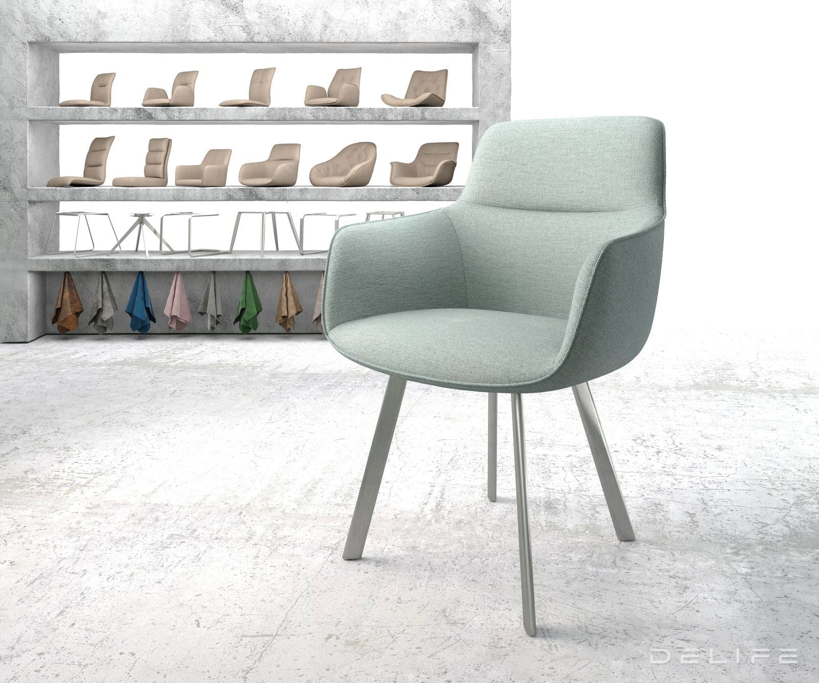 Blagovaonska stolica Pejo, Materijal: Ravno tkanje