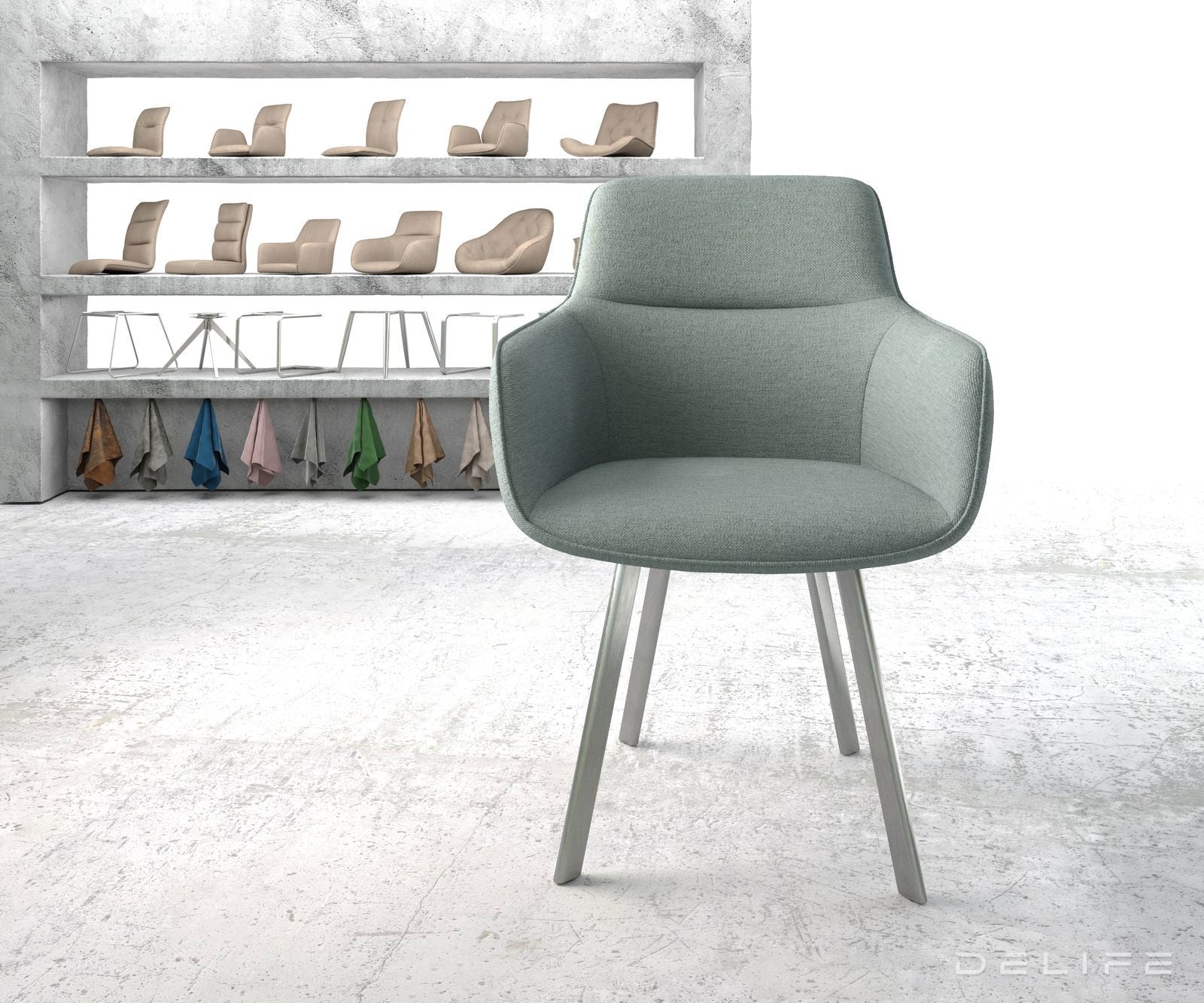 Blagovaonska stolica Pejo, Materijal: Ravno tkanje