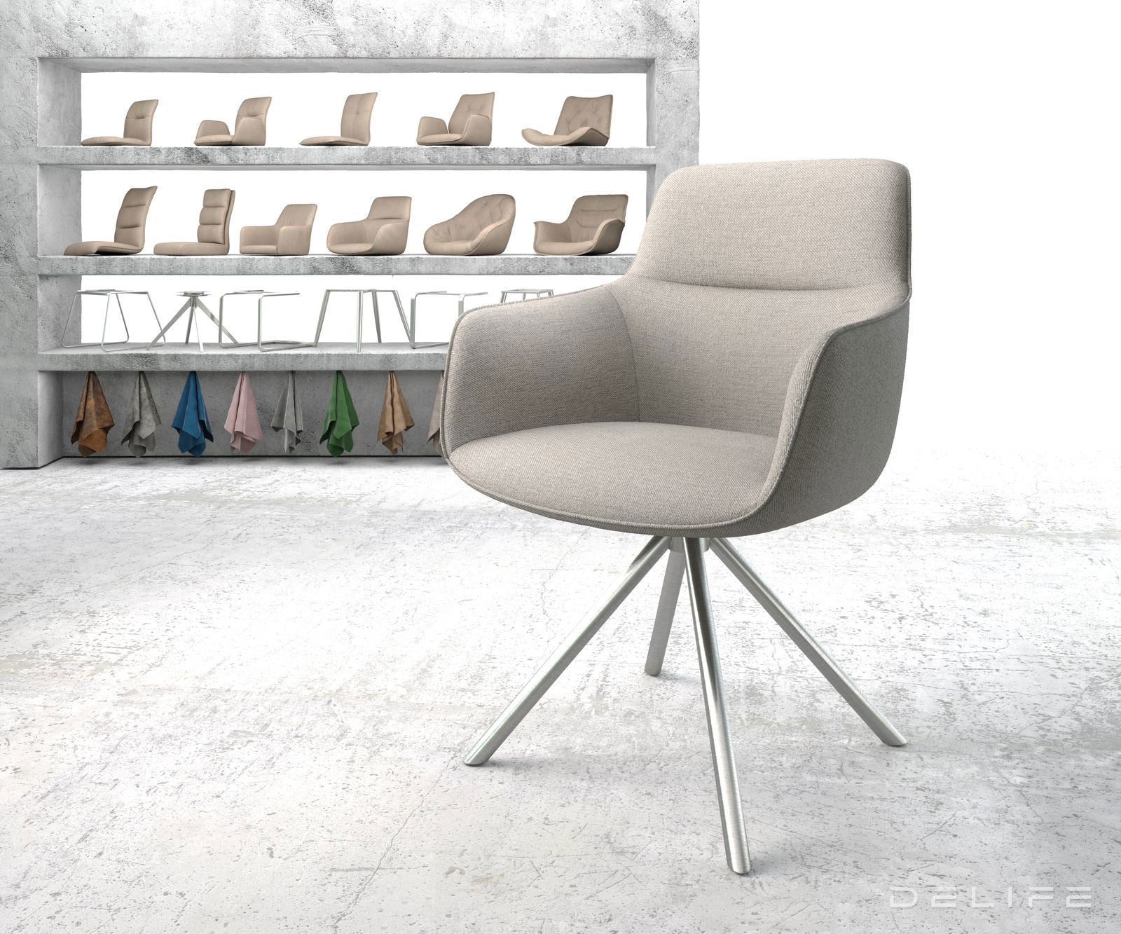 Blagovaonska stolica Pejo, Materijal: Ravno tkanje