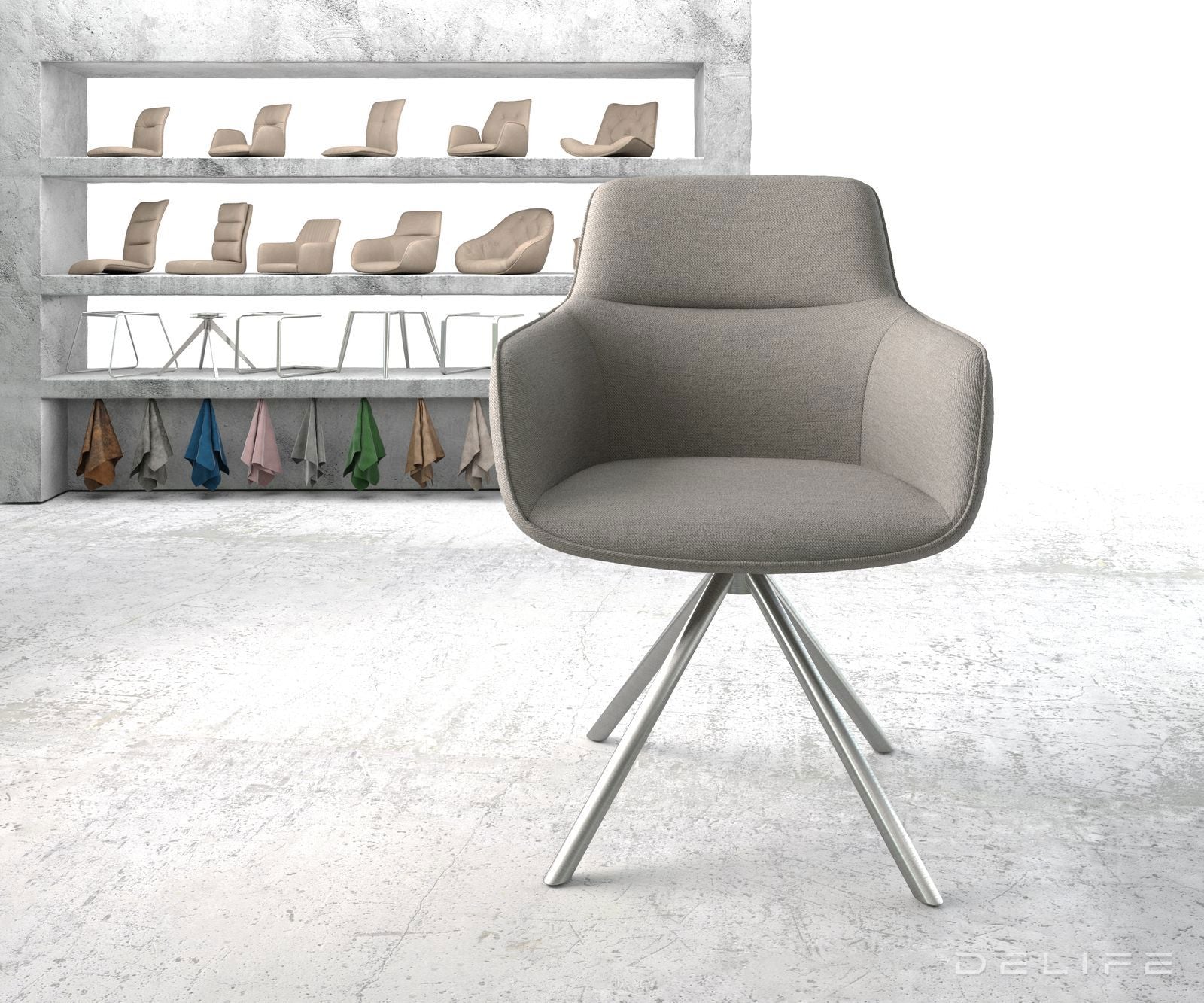 Blagovaonska stolica Pejo, Materijal: Ravno tkanje