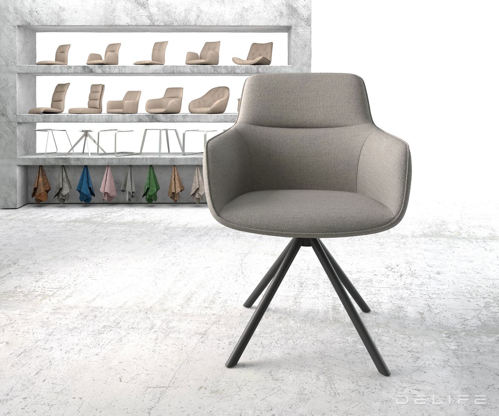 Blagovaonska stolica Pejo, Materijal: Ravno tkanje