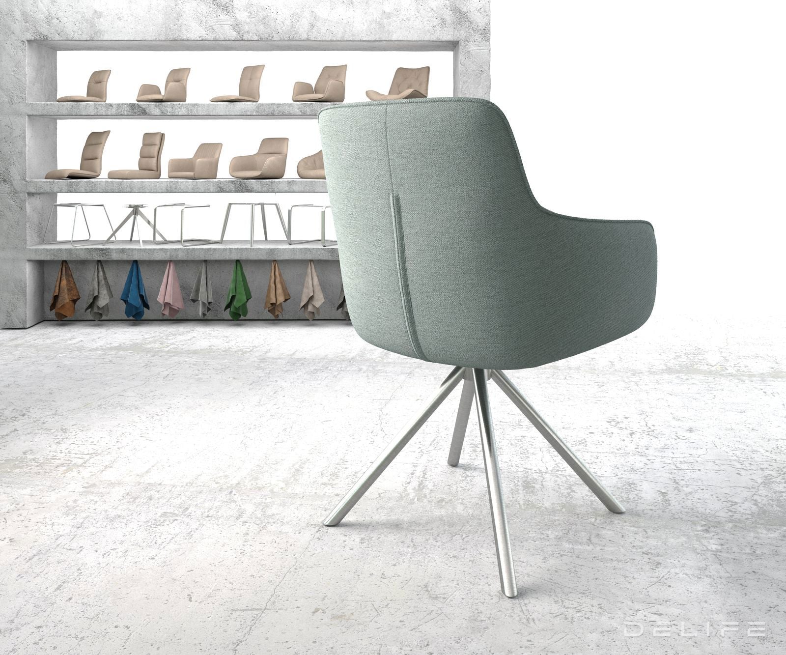 Blagovaonska stolica Pejo, Materijal: Ravno tkanje