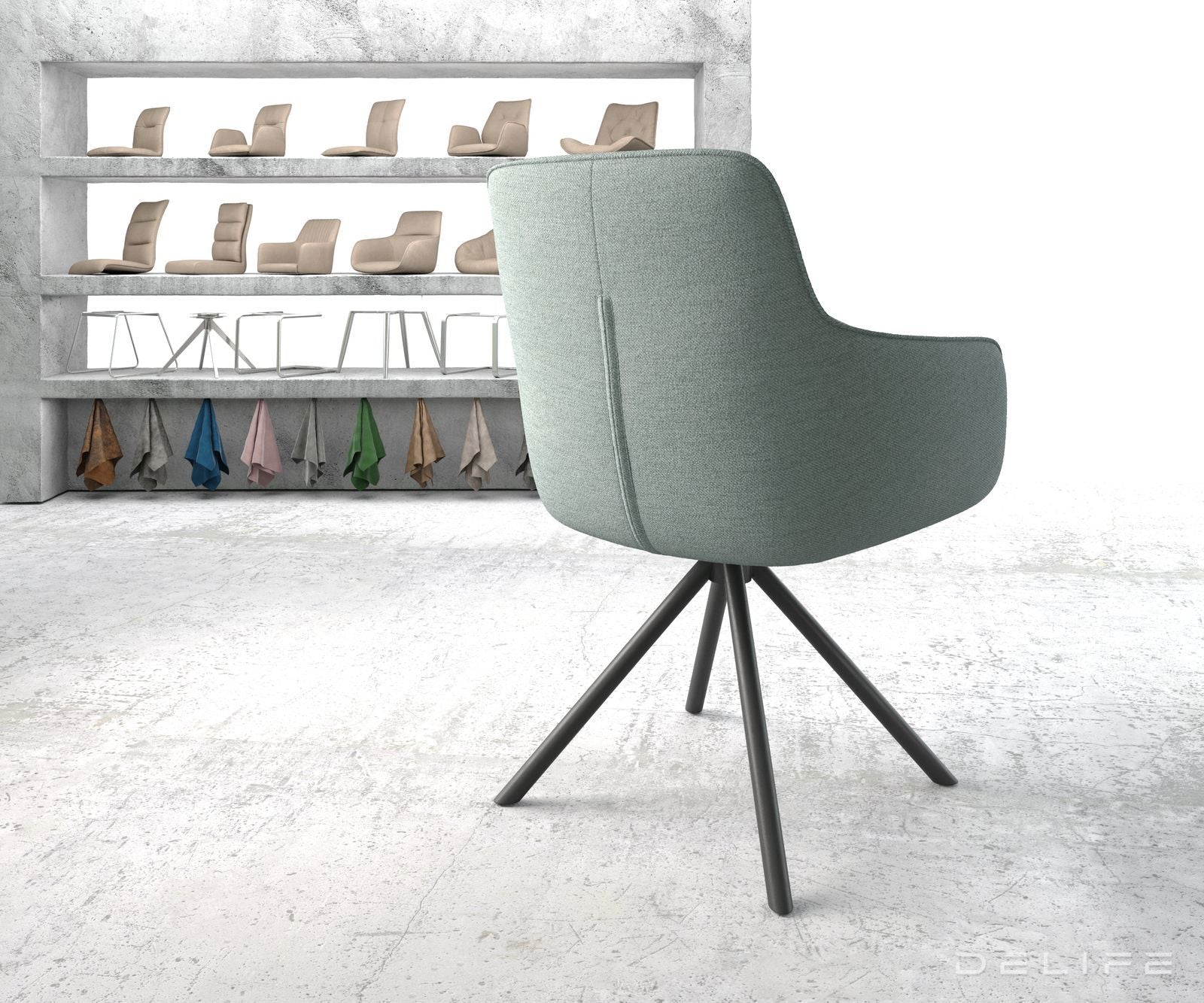 Blagovaonska stolica Pejo, Materijal: Ravno tkanje