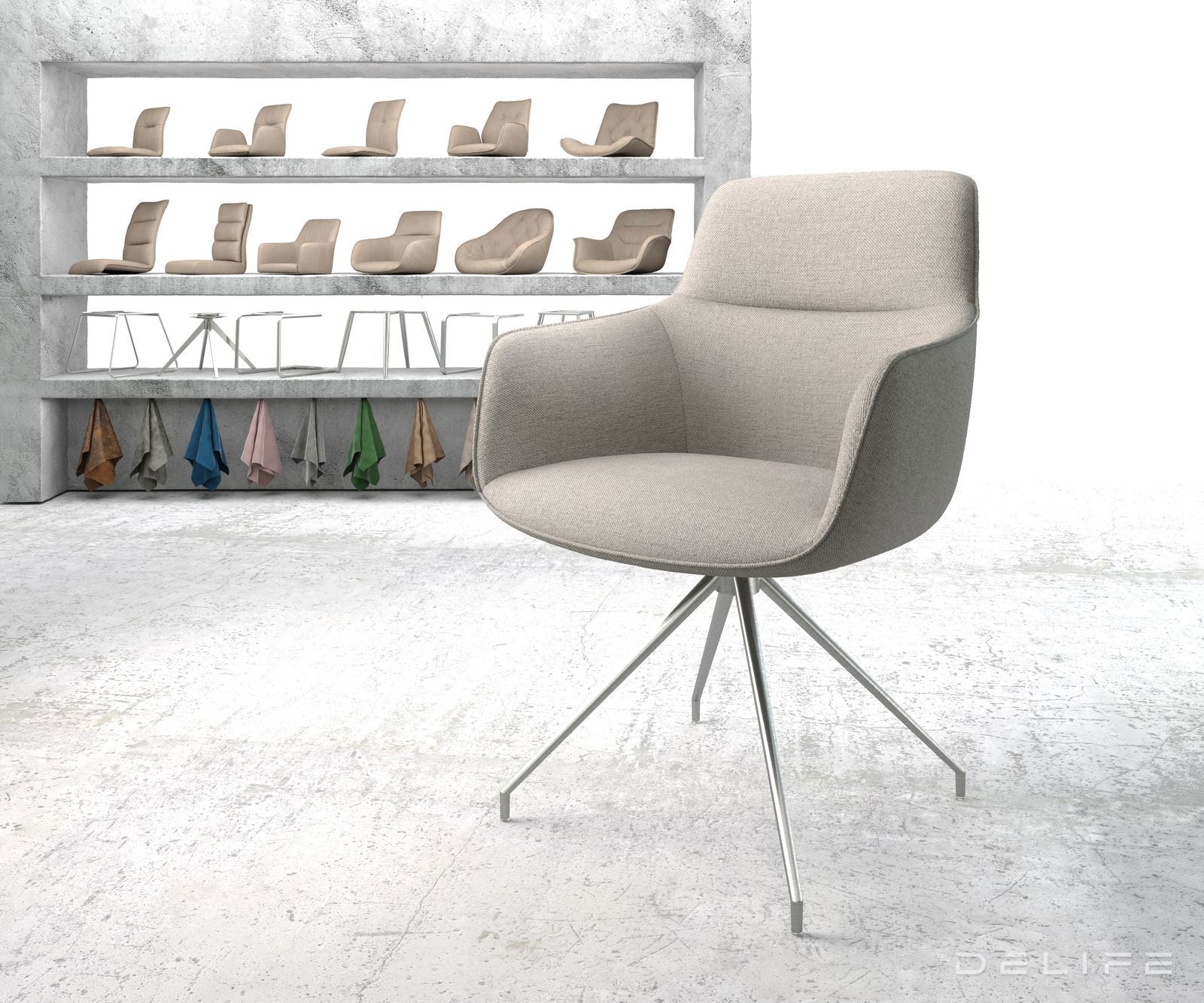 Blagovaonska stolica Pejo, Materijal: Ravno tkanje