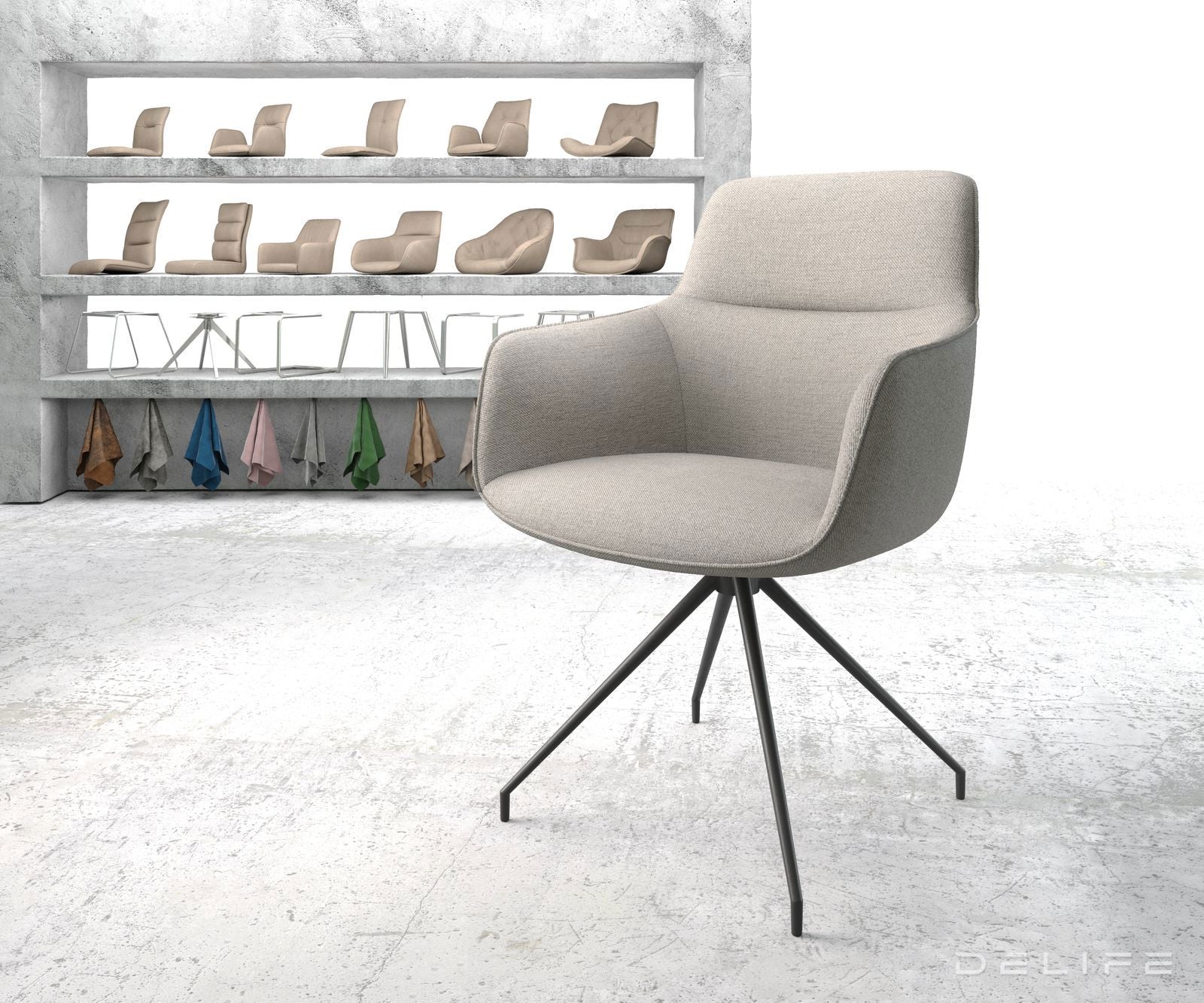 Blagovaonska stolica Pejo, Materijal: Ravno tkanje