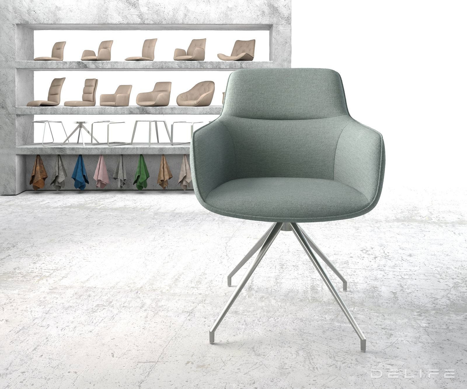 Blagovaonska stolica Pejo, Materijal: Ravno tkanje