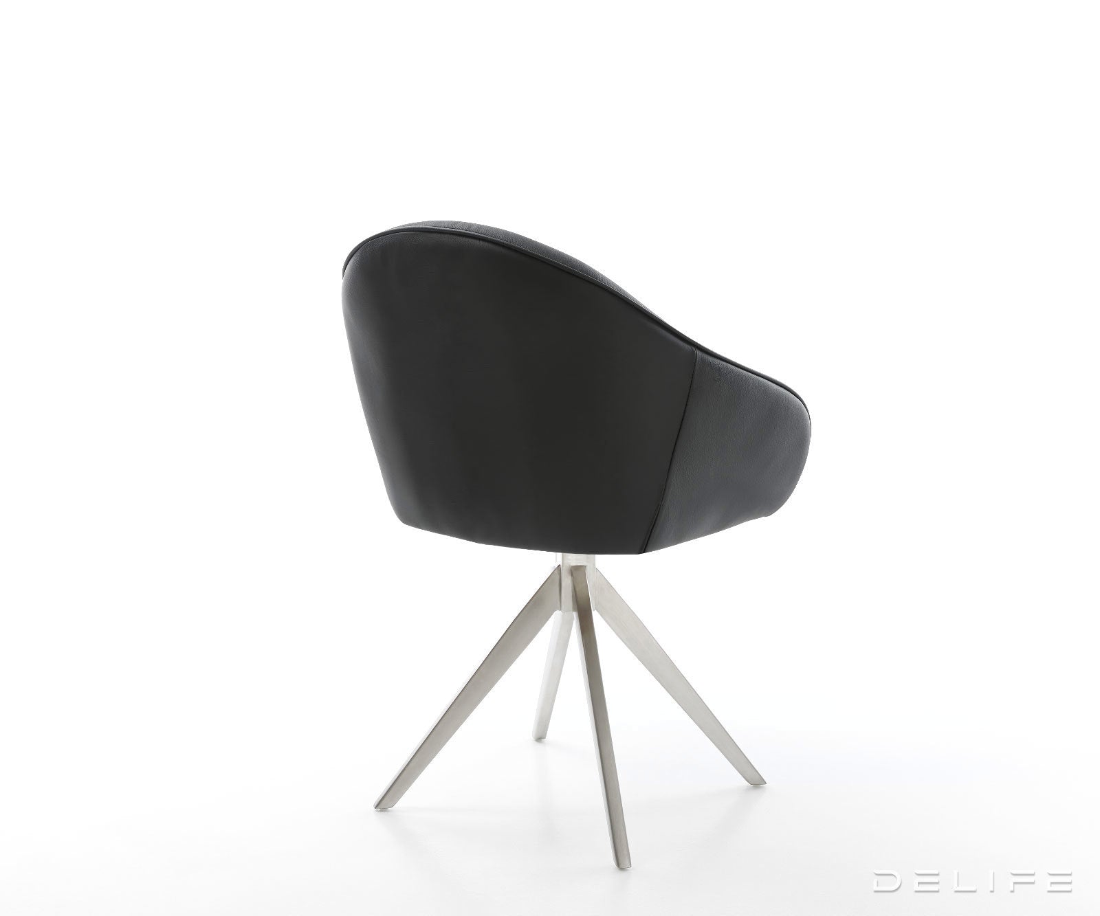 Blagovaonska stolica Gaio, Materijal: Koža