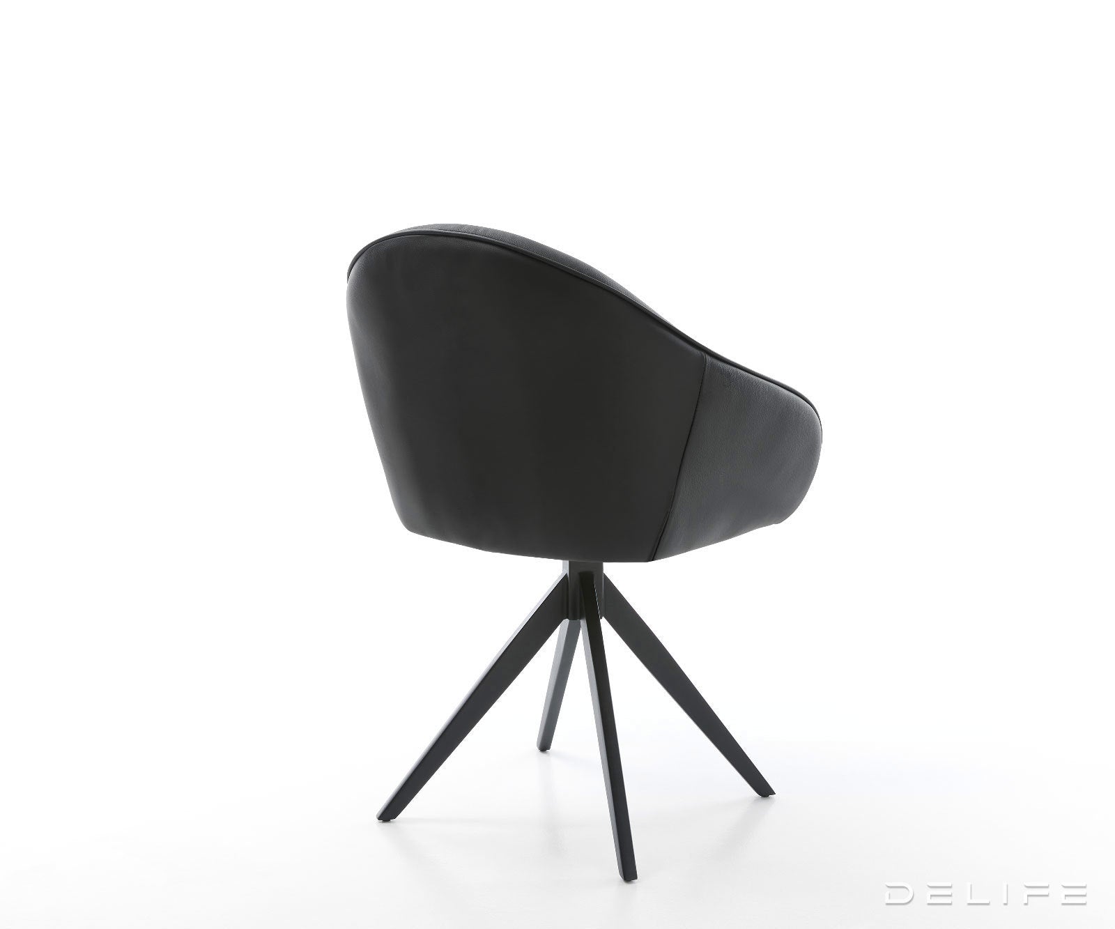 Blagovaonska stolica Gaio, Materijal: Koža