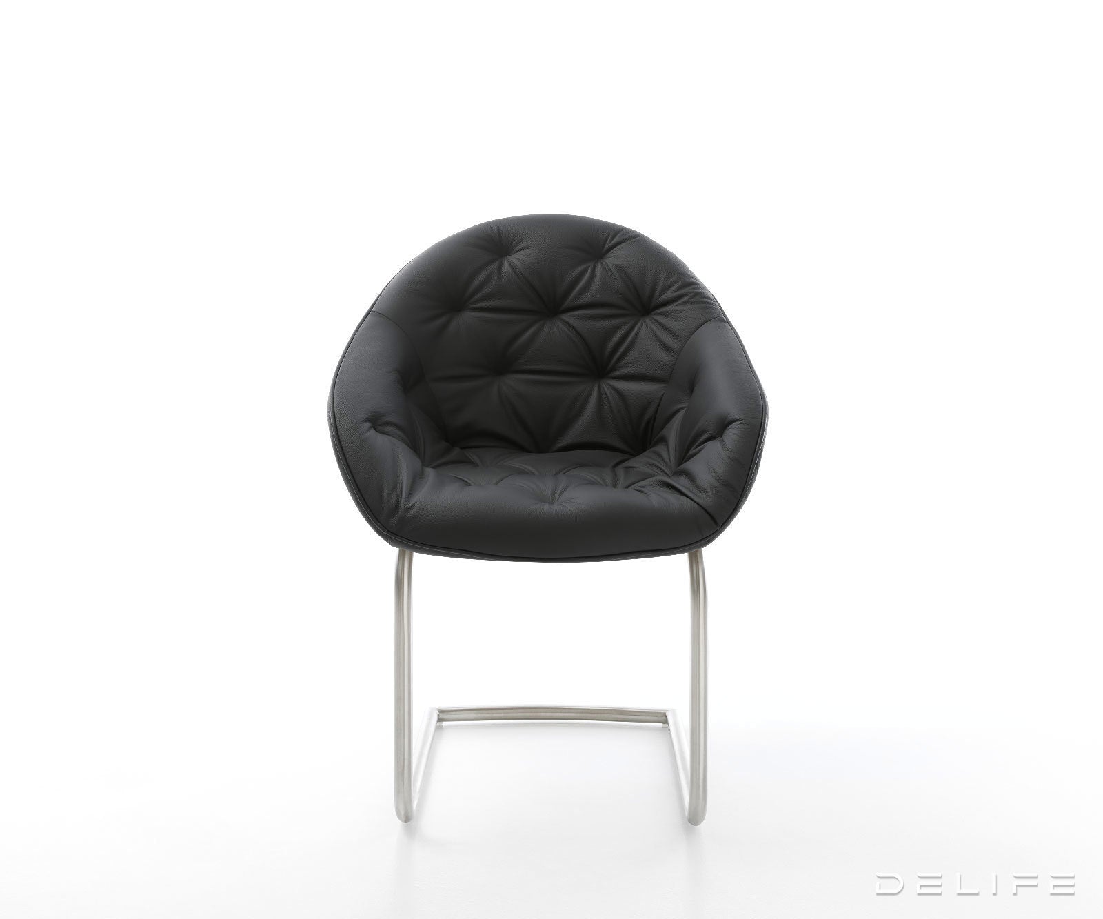 Blagovaonska stolica Gaio, Materijal: Koža