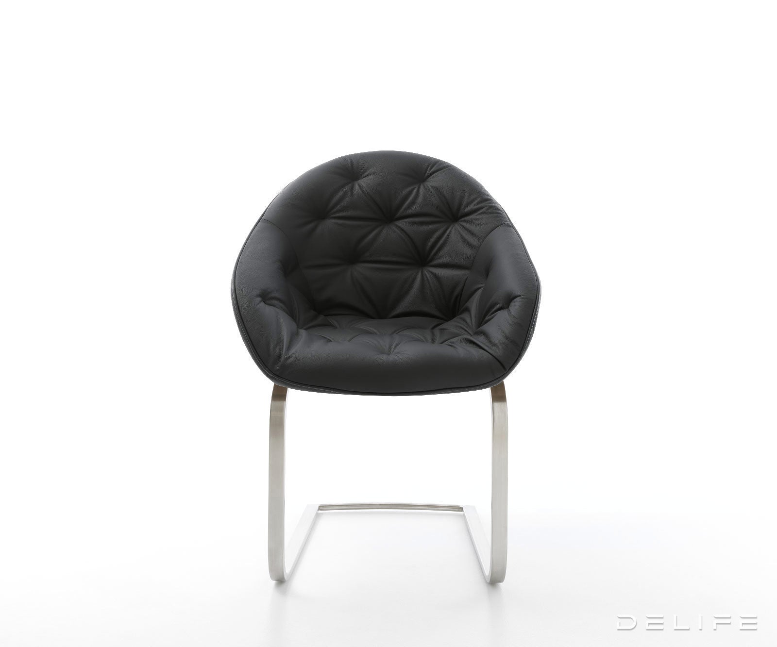 Blagovaonska stolica Gaio, Materijal: Koža