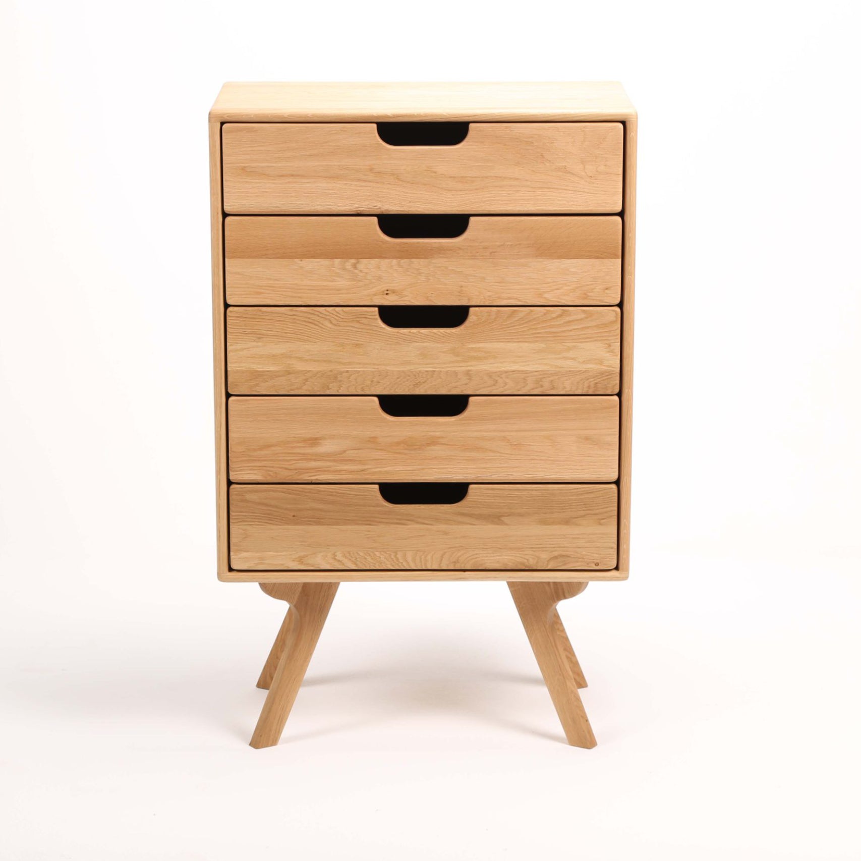 Komoda Amadeo 66x110cm, Materijal: Puno drvo Hrast