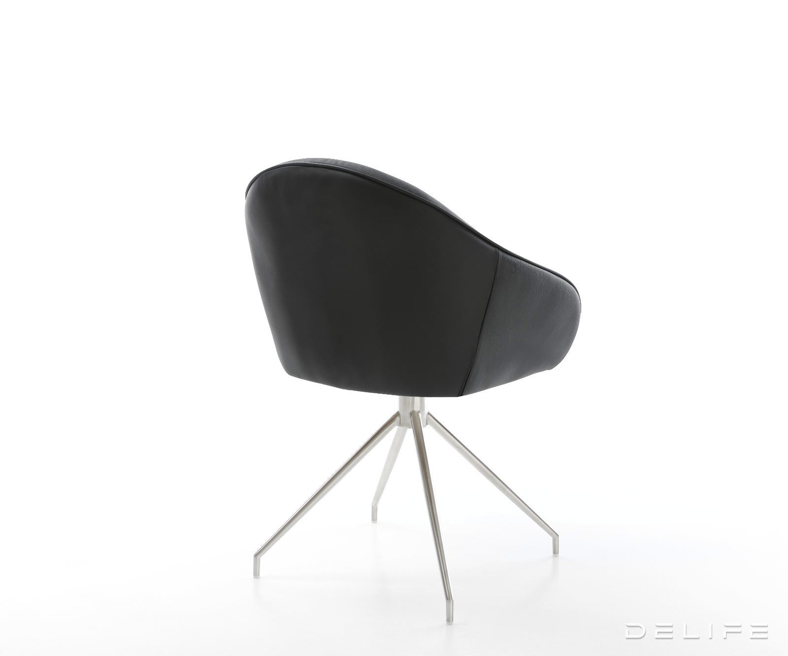 Blagovaonska stolica Gaio, Materijal: Koža