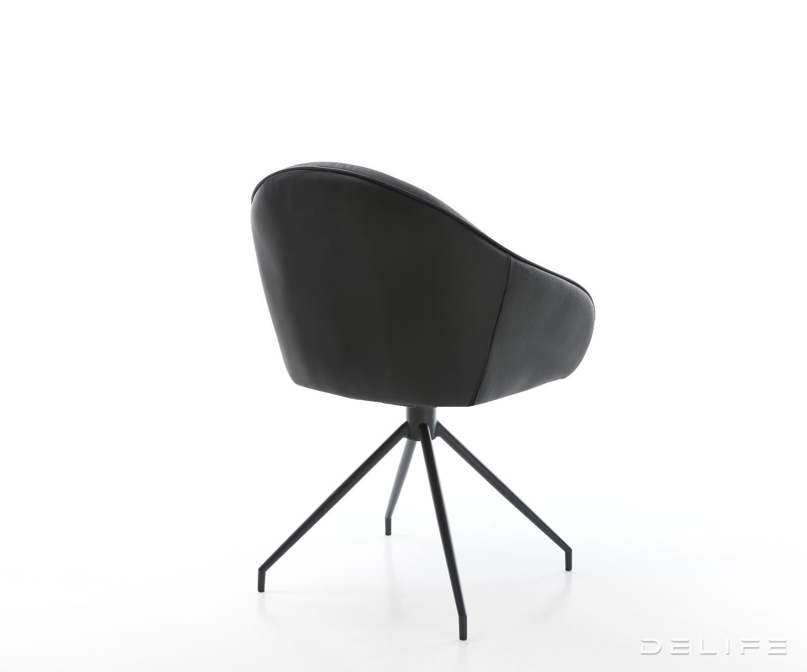 Blagovaonska stolica Gaio, Materijal: Koža