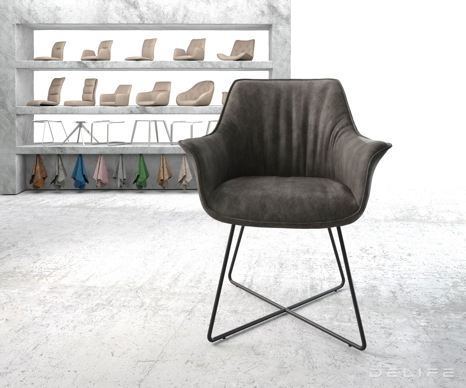 Blagovaonska stolica Keila, Materijal: Mikrofibra