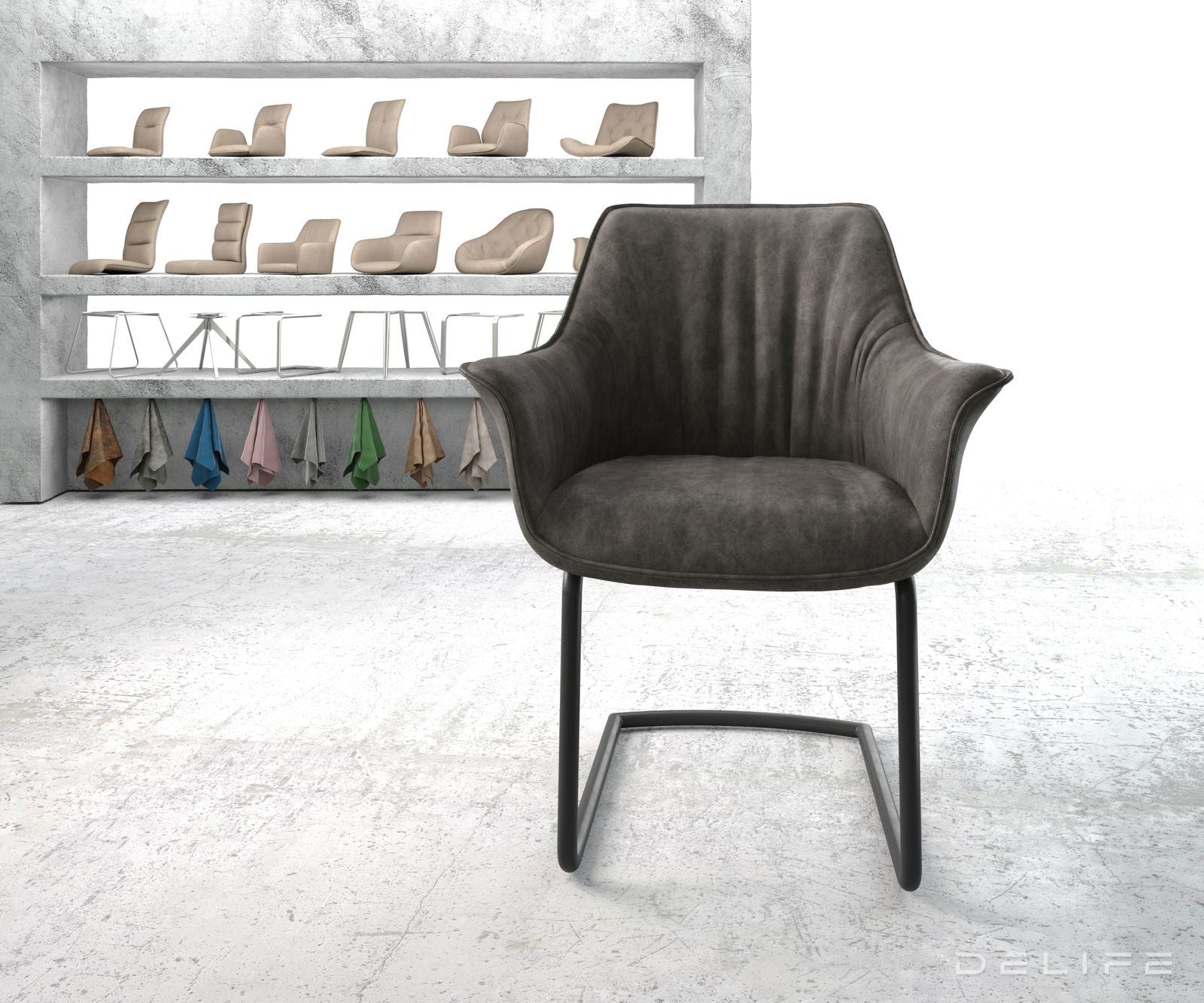 Blagovaonska stolica Keila, Materijal: Mikrofibra