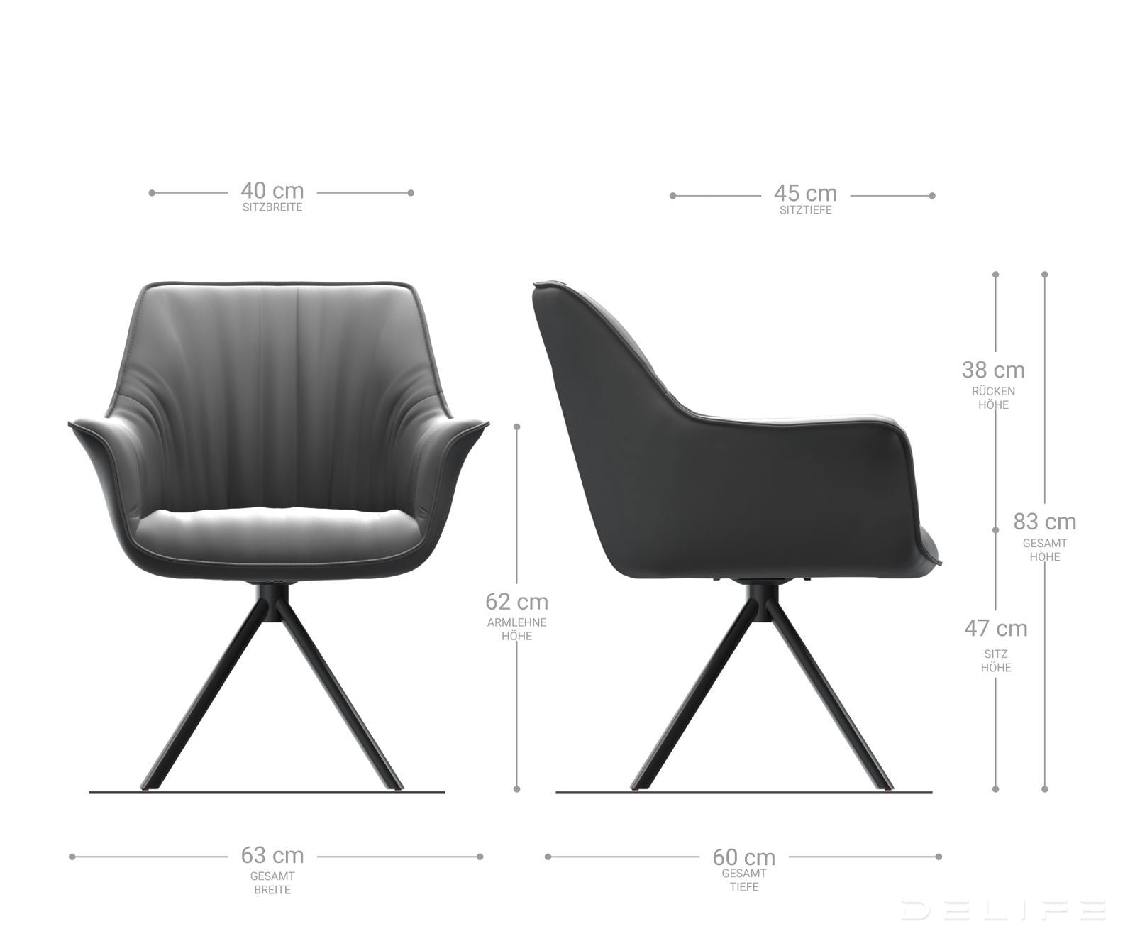 Blagovaonska stolica Keila, Materijal: Baršun