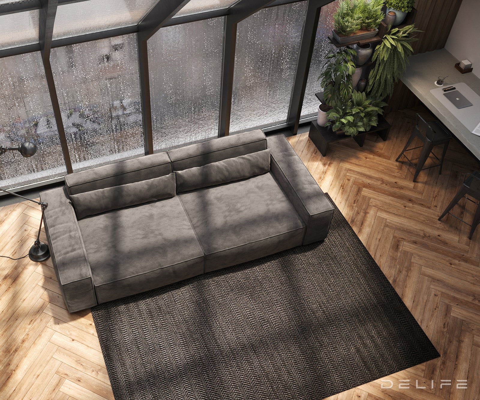 Sofa Sirpio XL 270x130cm, Materijal: Mikrofibra