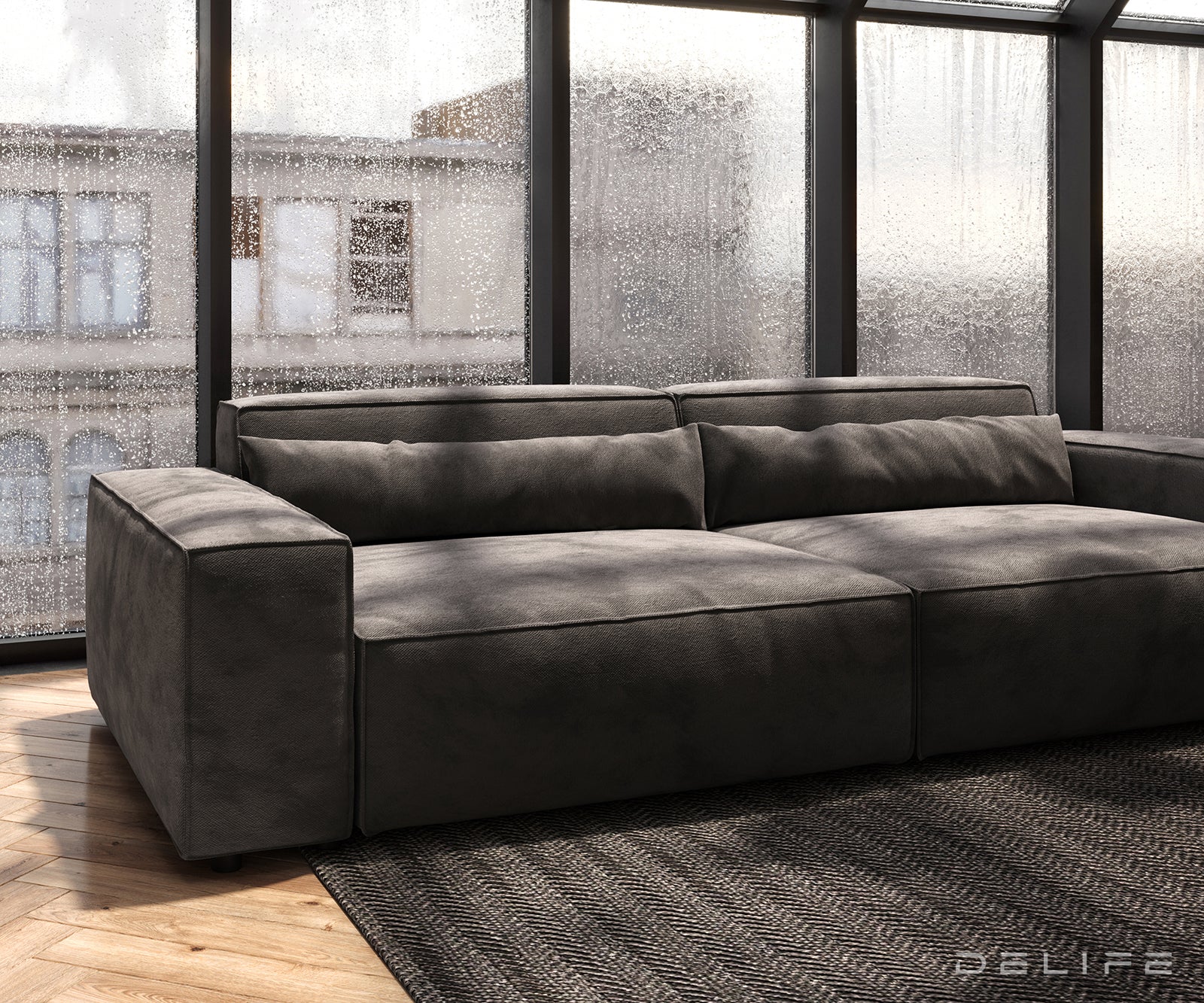 Sofa Sirpio XL 270x130cm, Materijal: Mikrofibra