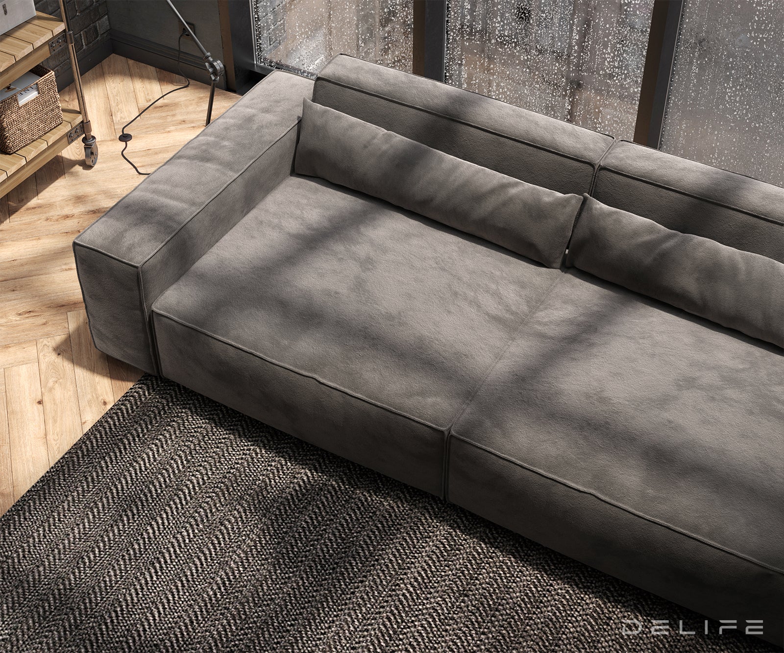 Sofa Sirpio XL 270x130cm, Materijal: Mikrofibra