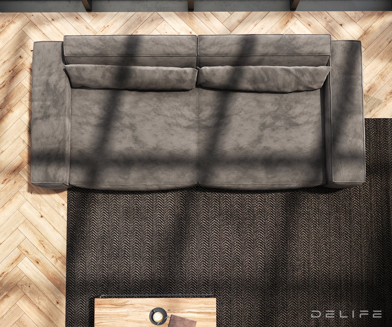 Sofa Sirpio XL 270x130cm, Materijal: Mikrofibra