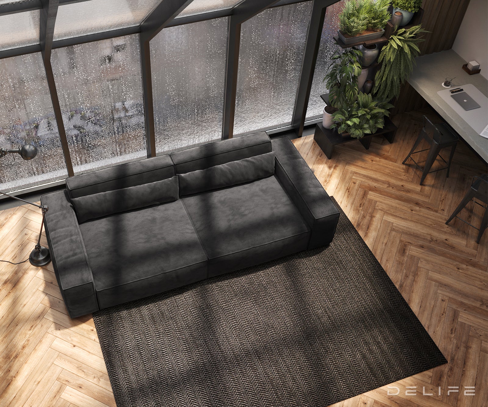 Sofa Sirpio XL 270x130cm, Materijal: Mikrofibra