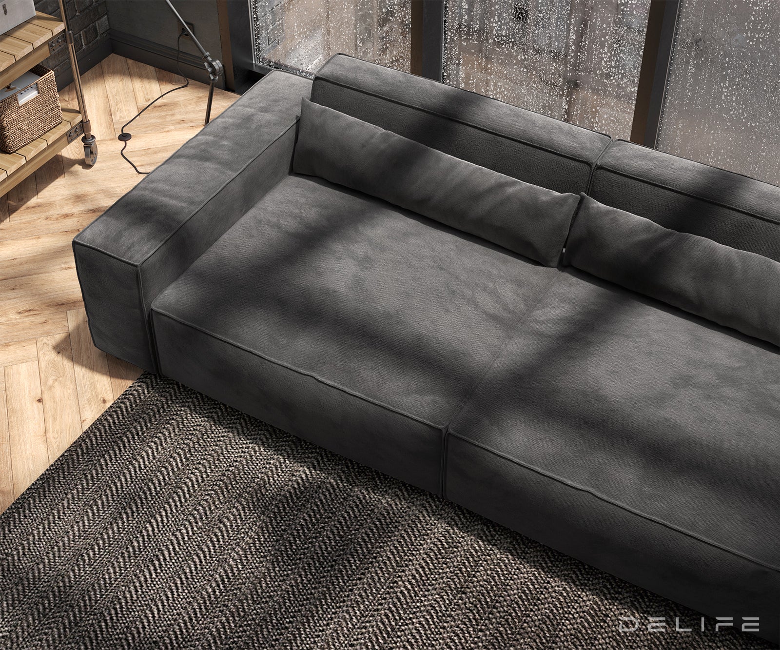 Sofa Sirpio XL 270x130cm, Materijal: Mikrofibra