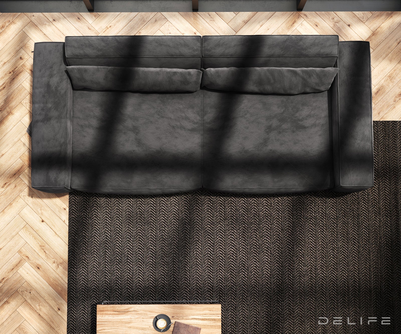 Sofa Sirpio XL 270x130cm, Materijal: Mikrofibra