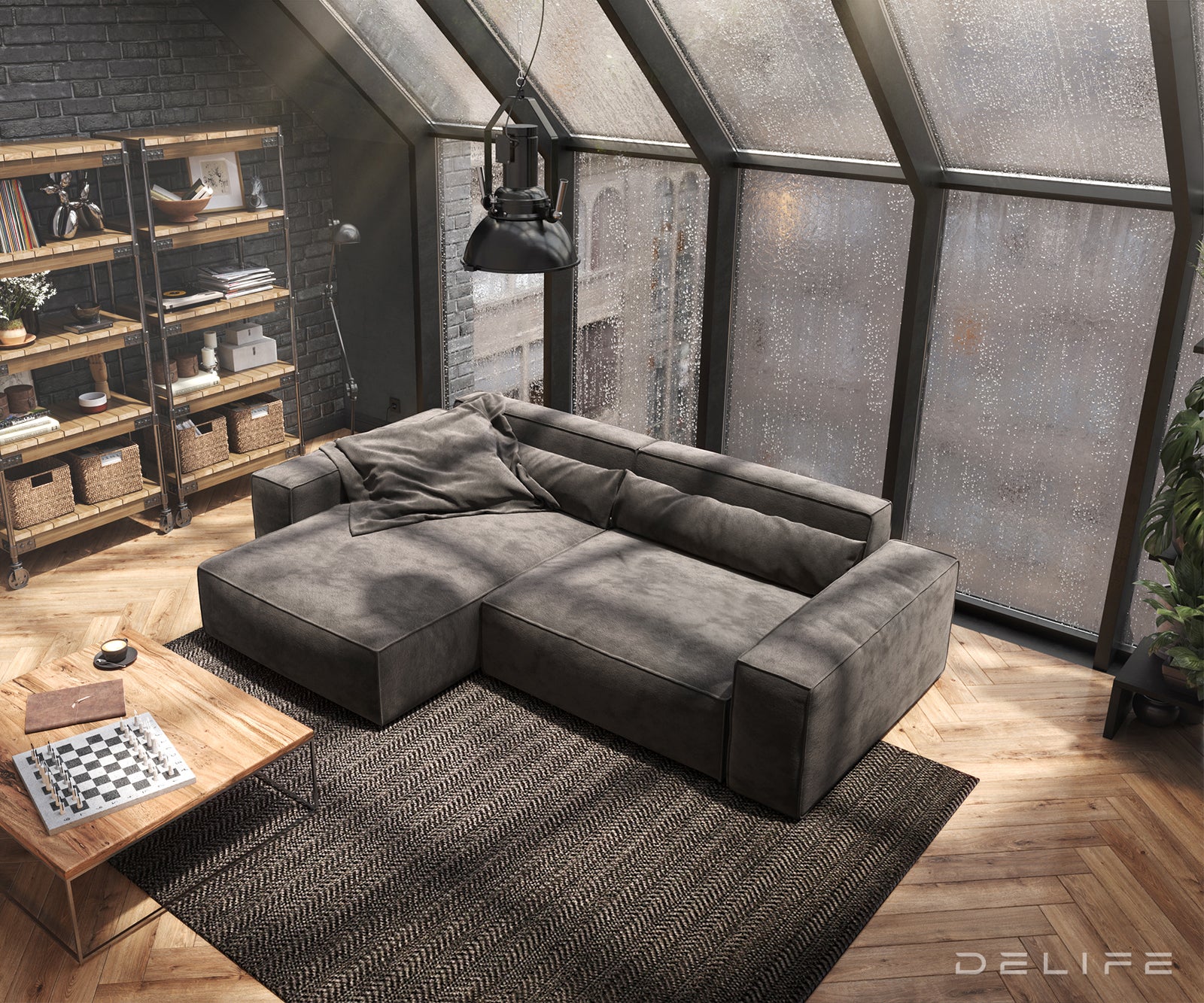 Kutna garnitura Sirpio XL 266x173cm, Materijal: Mikrofibra