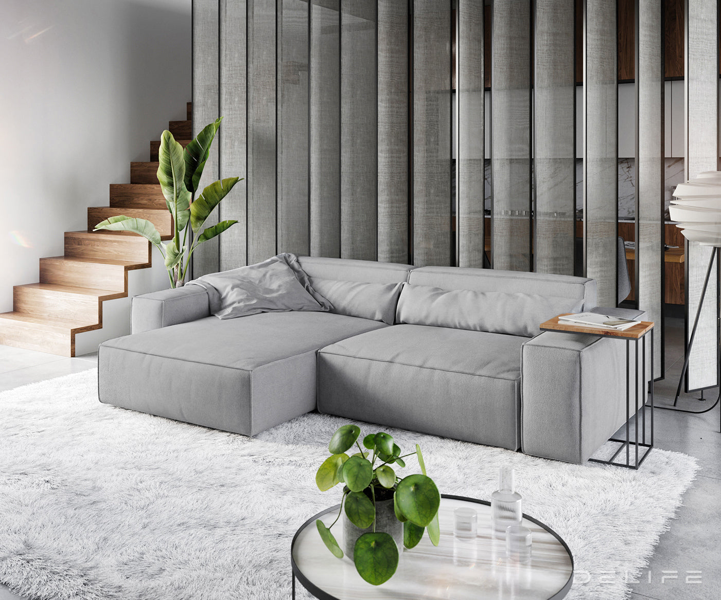 Kutna garnitura Sirpio XL 266x173cm, Materijal: Mikrofibra