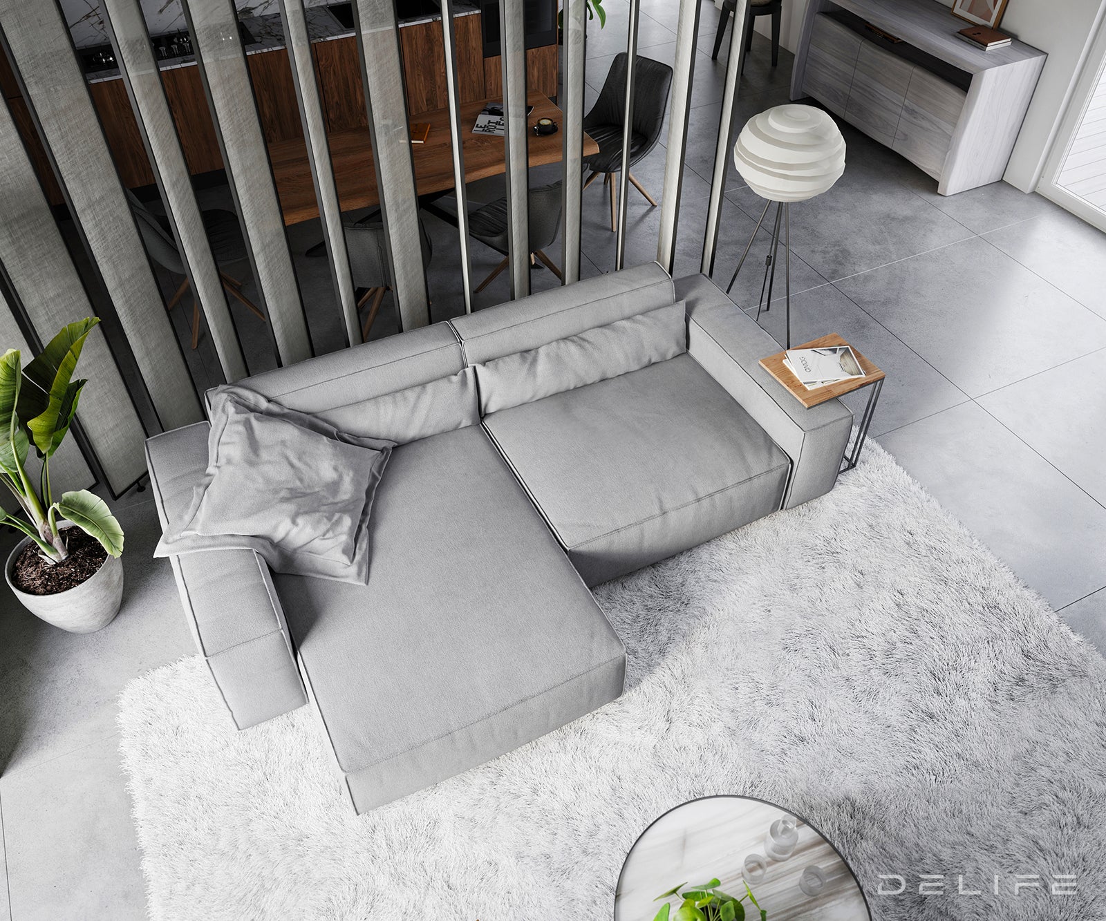 Kutna garnitura Sirpio XL 266x173cm, Materijal: Mikrofibra