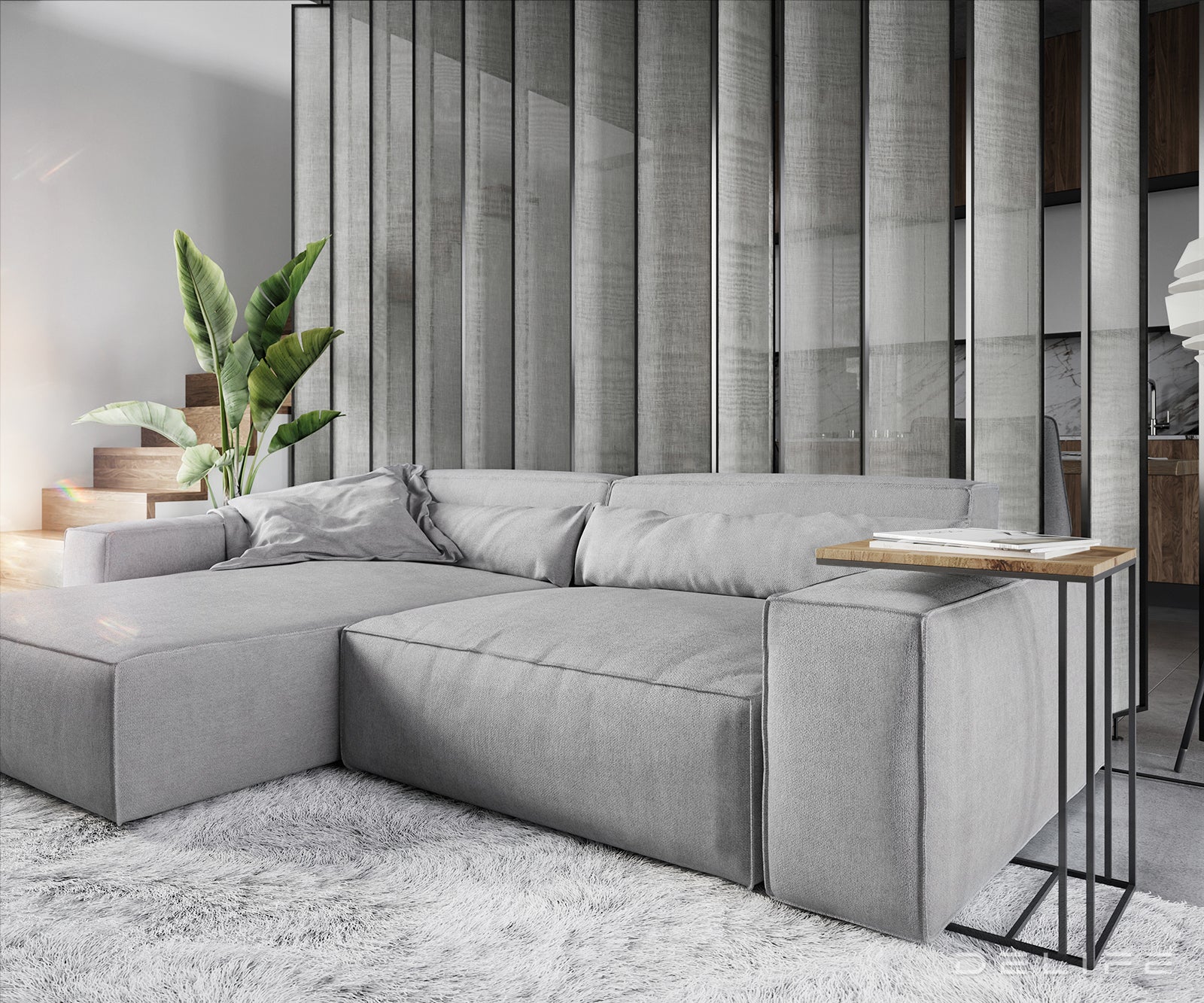 Kutna garnitura Sirpio XL 266x173cm, Materijal: Mikrofibra