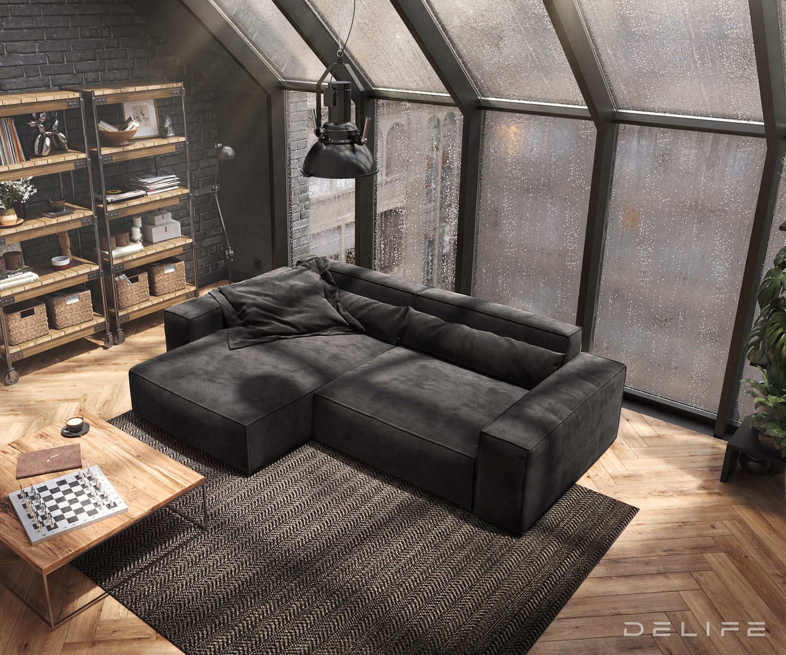 Kutna garnitura Sirpio XL 266x173cm, Materijal: Mikrofibra