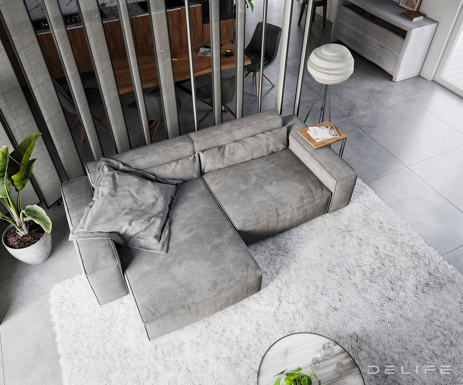 Kutna garnitura Sirpio XL 266x173cm, Materijal: Mikrofibra