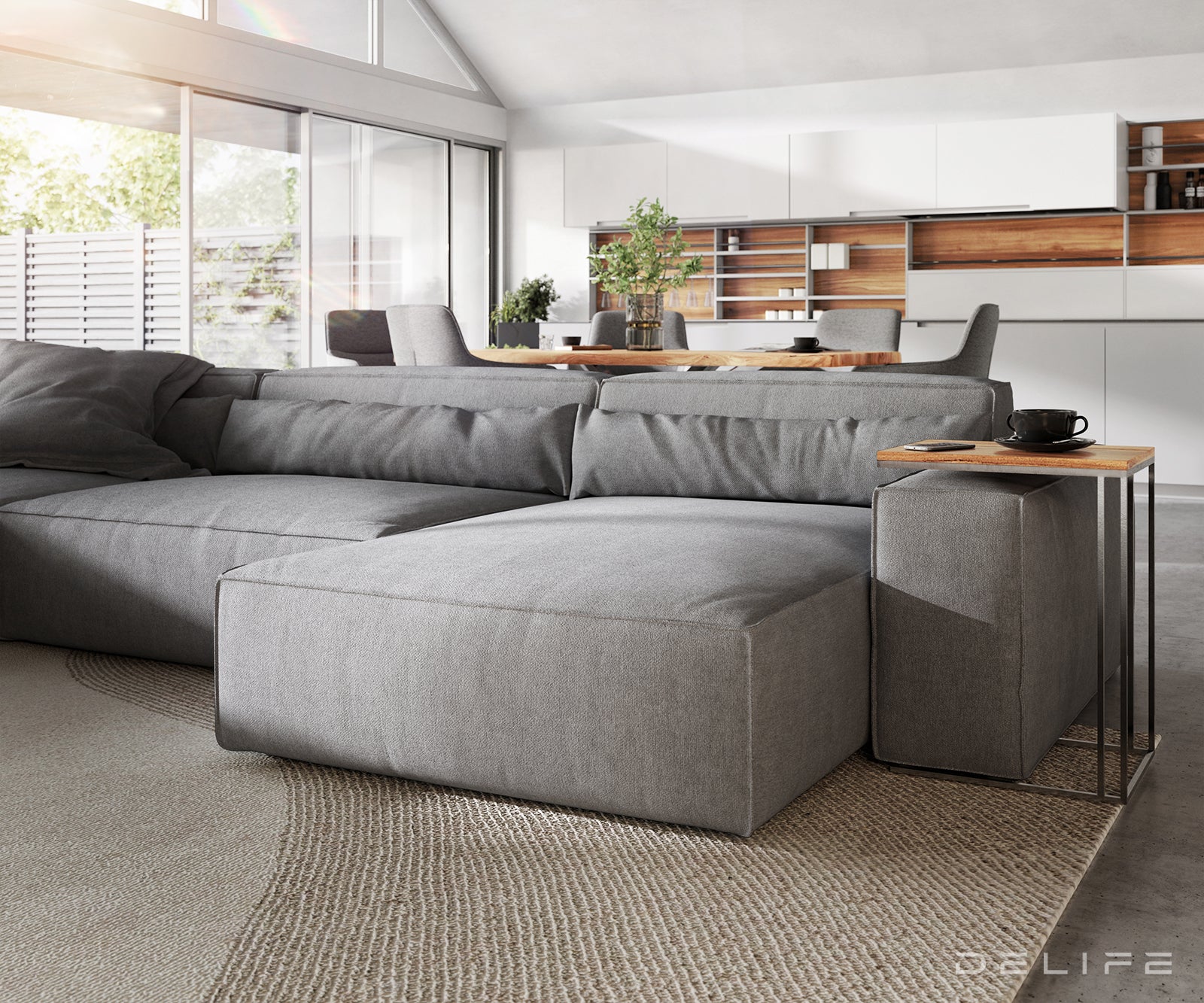 Velika kutna garnitura Sirpio XL 360x258cm, Materijal: Mikrofibra