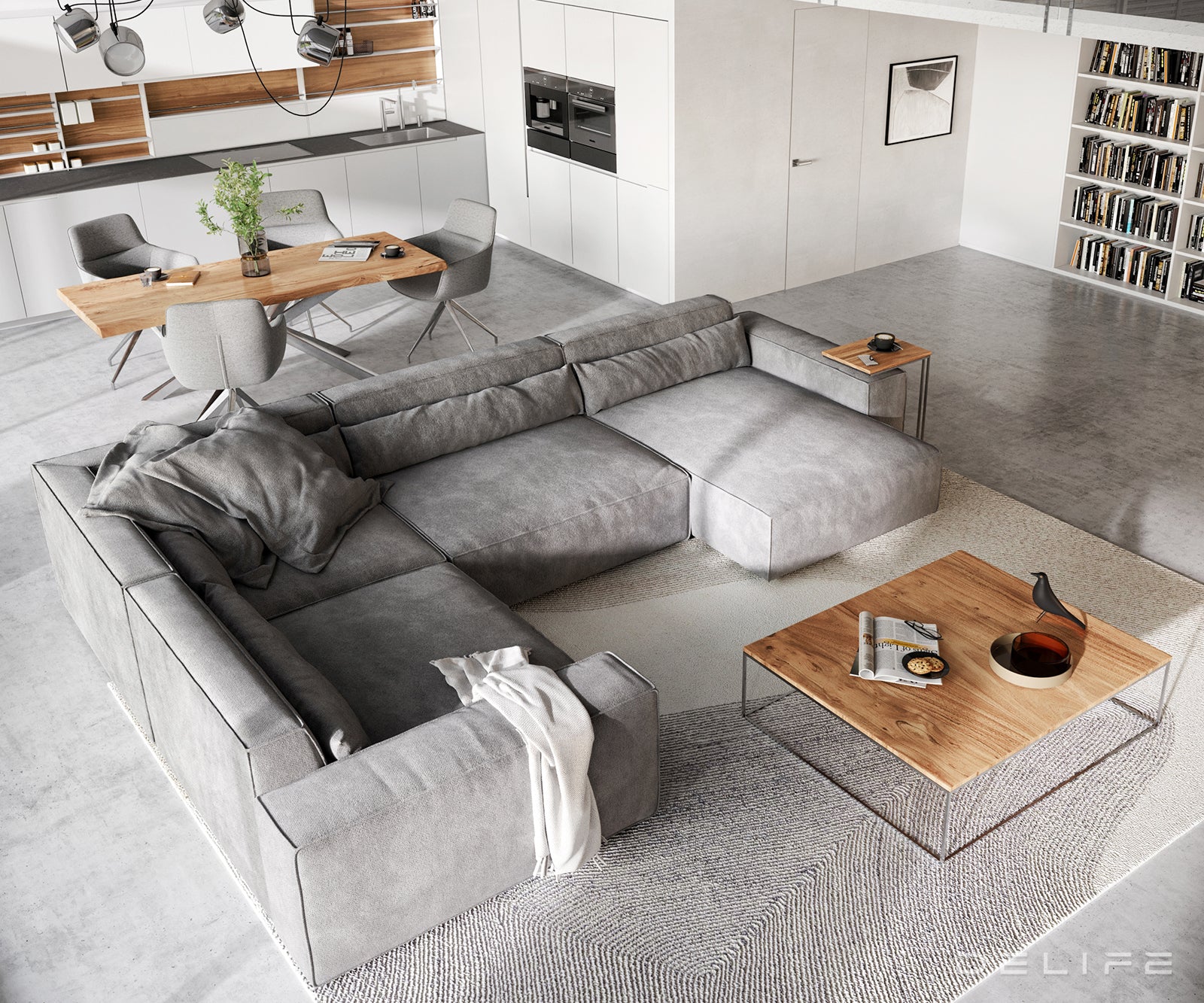 Velika kutna garnitura Sirpio XL 360x258cm, Materijal: Mikrofibra