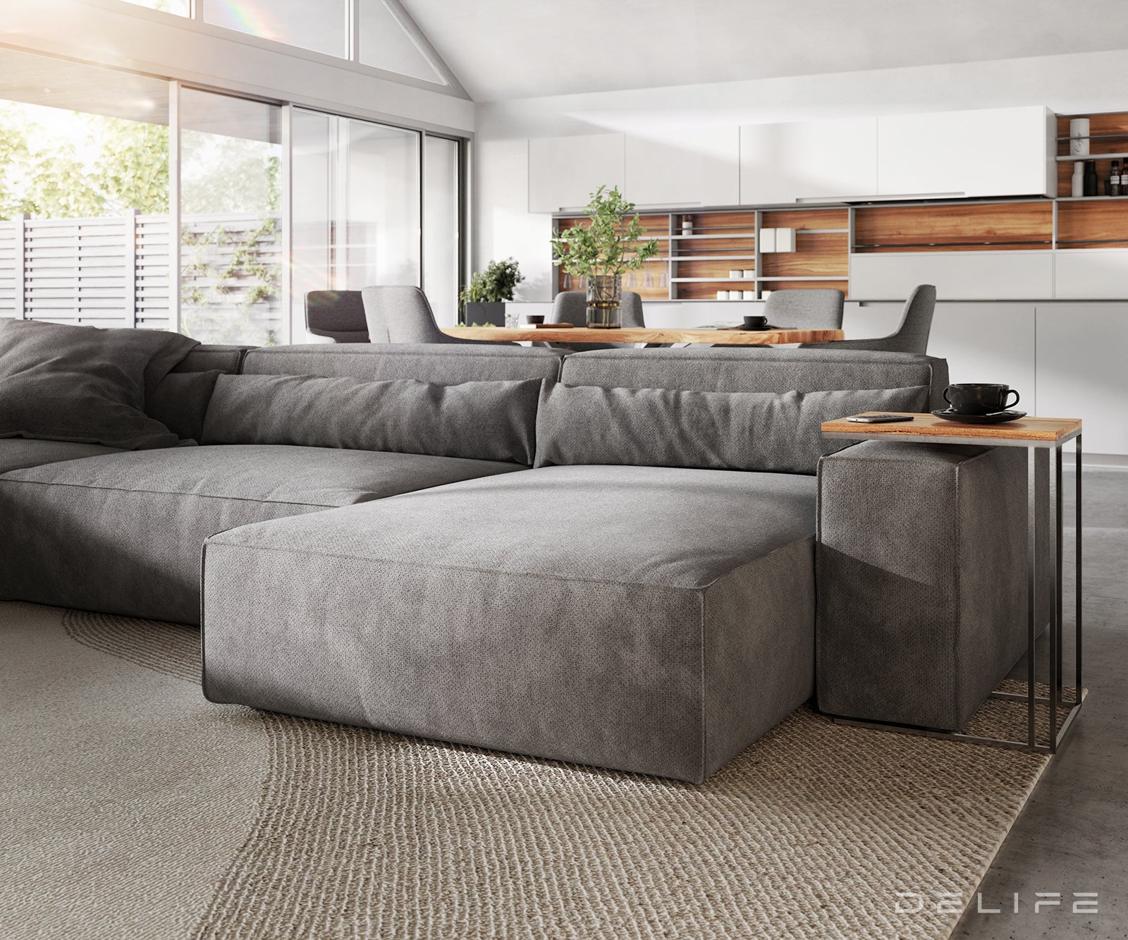 Velika kutna garnitura Sirpio XL 360x258cm, Materijal: Mikrofibra