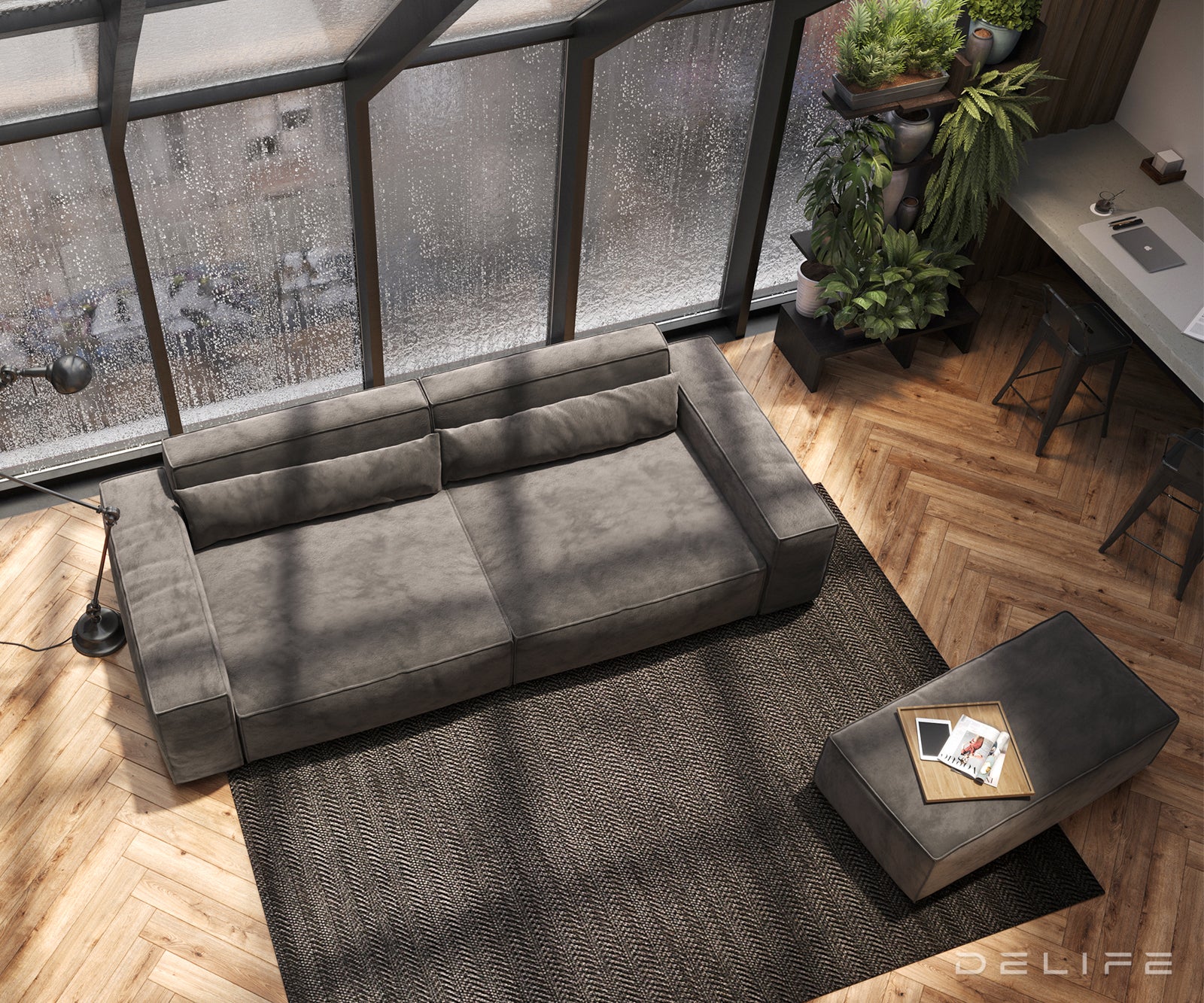 Sofa Sirpio XL 270x130cm, Materijal: Mikrofibra