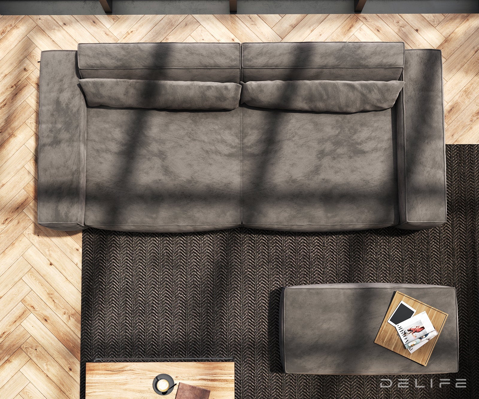 Sofa Sirpio XL 270x130cm, Materijal: Mikrofibra