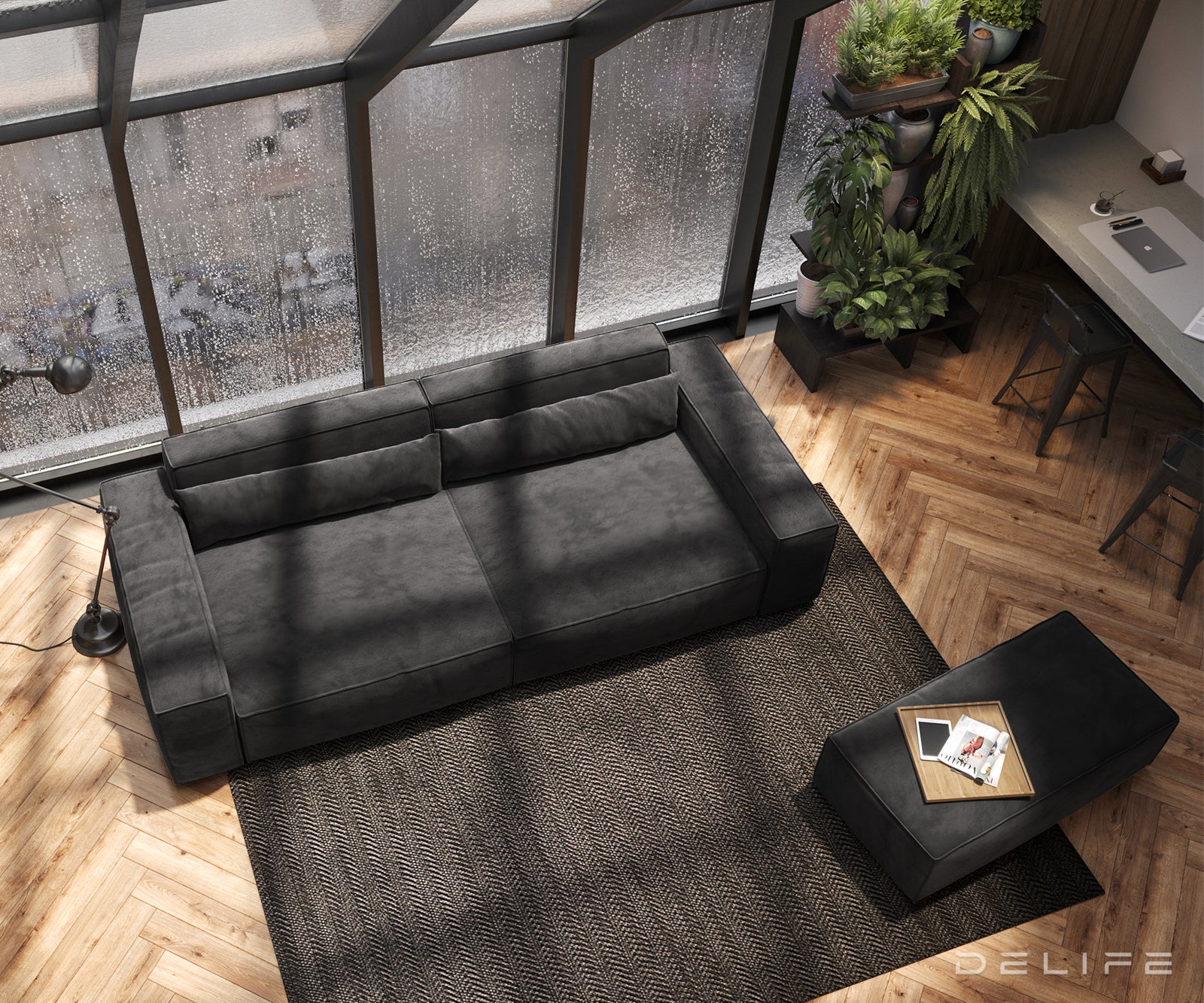 Sofa Sirpio XL 270x130cm, Materijal: Mikrofibra