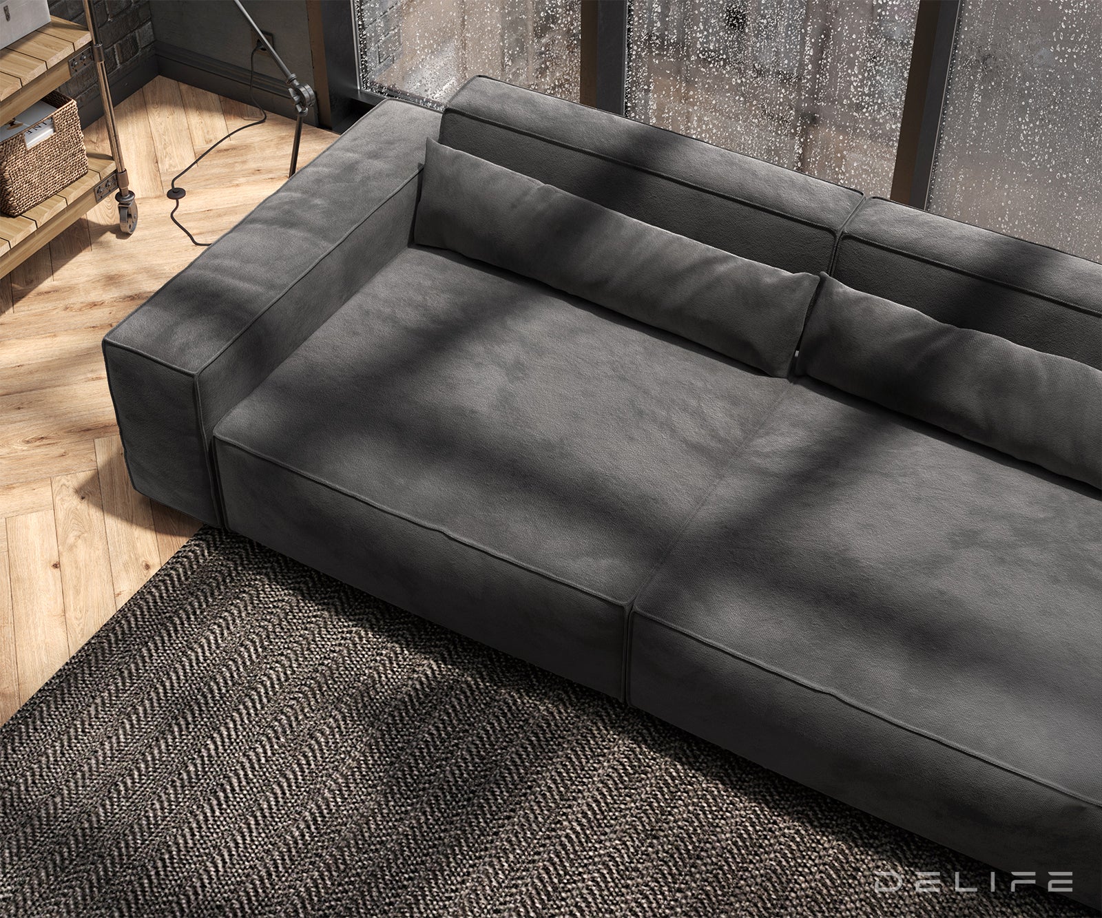 Sofa Sirpio XL 270x130cm, Materijal: Mikrofibra