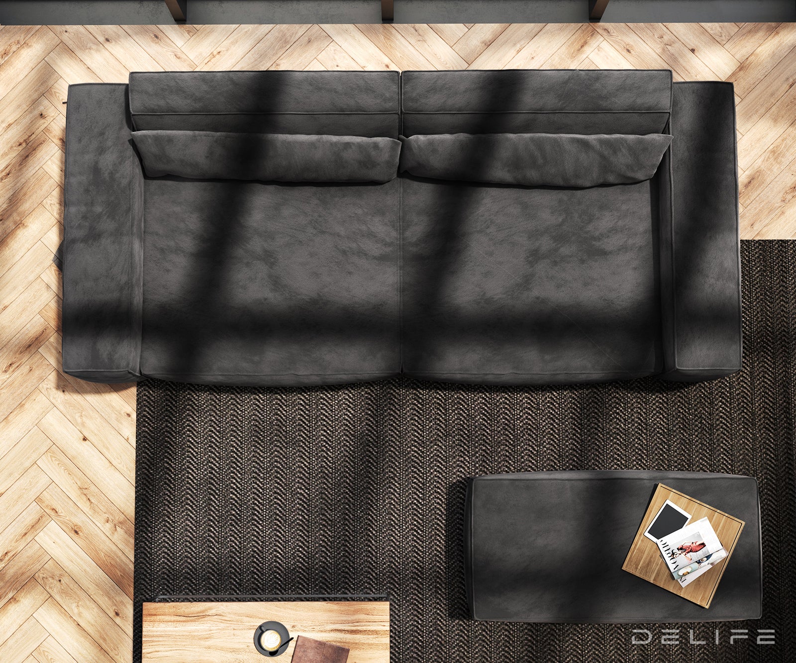 Sofa Sirpio XL 270x130cm, Materijal: Mikrofibra