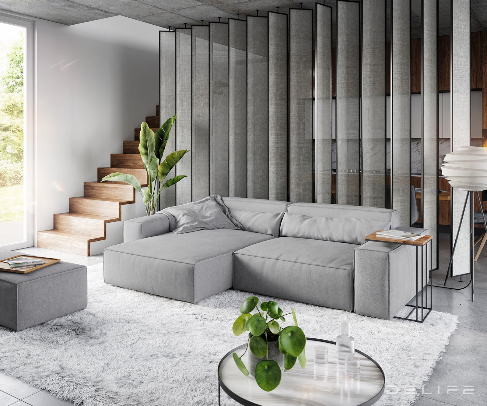 Kutna garnitura Sirpio XL 266x173cm, Materijal: Mikrofibra