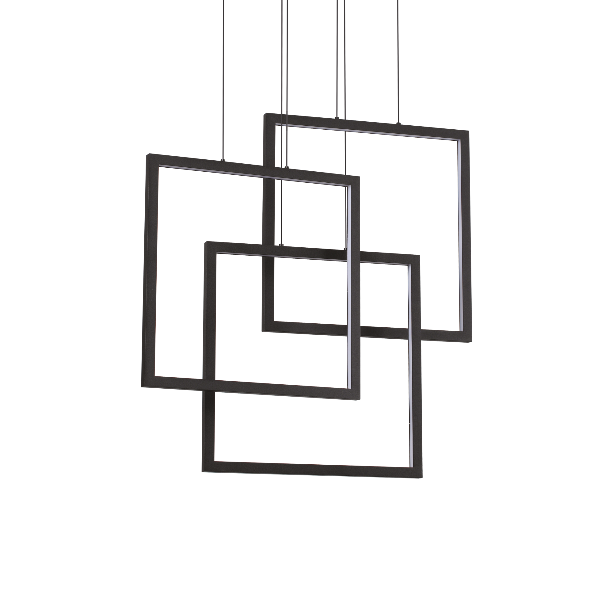 Viseća rasvjeta FRAME SP QUADRATO NERO