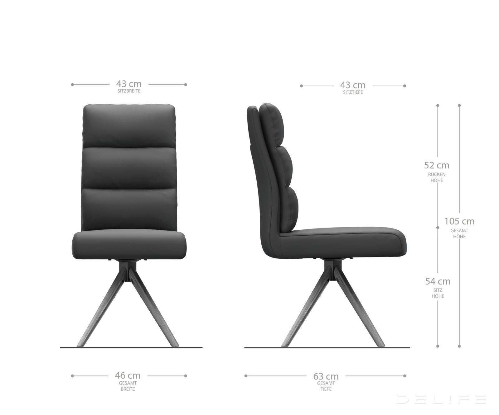 Blagovaonska stolica Pela, Materijal: Mikrofibra