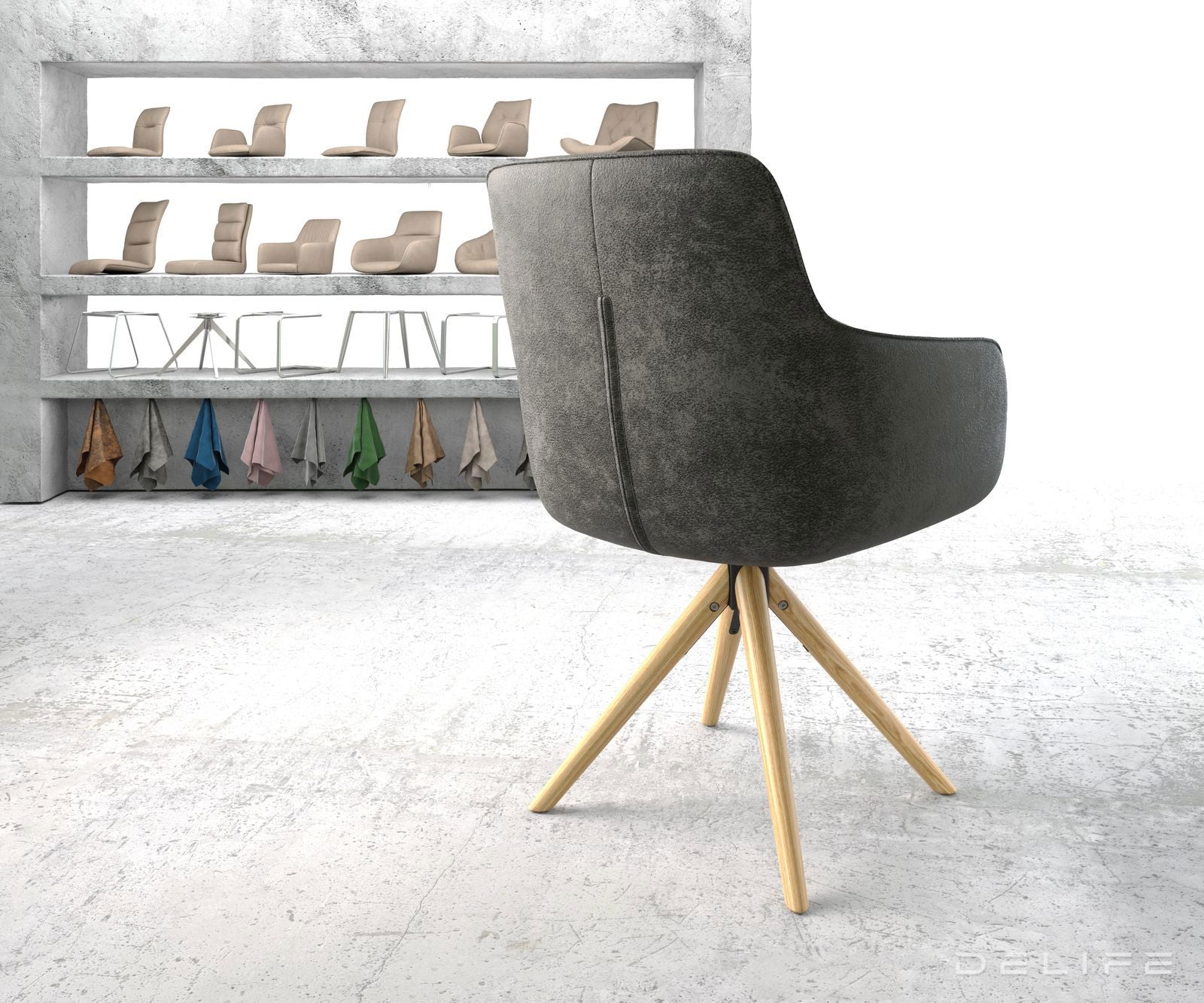 Blagovaonska stolica Pejo, Materijal: Mikrofibra