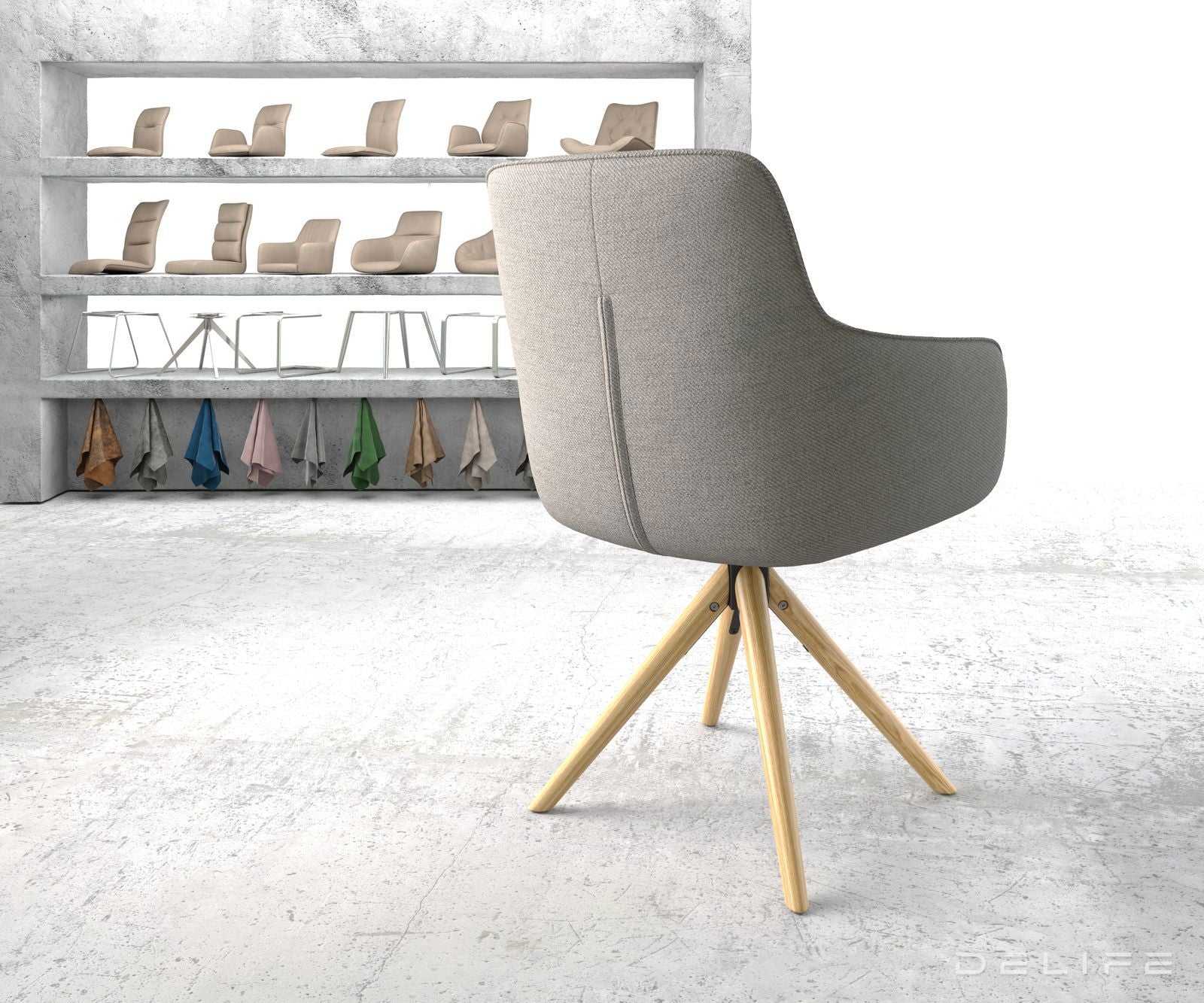 Blagovaonska stolica Pejo, Materijal: Ravno tkanje