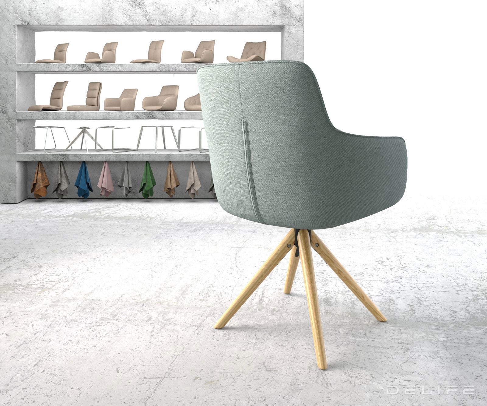 Blagovaonska stolica Pejo, Materijal: Ravno tkanje